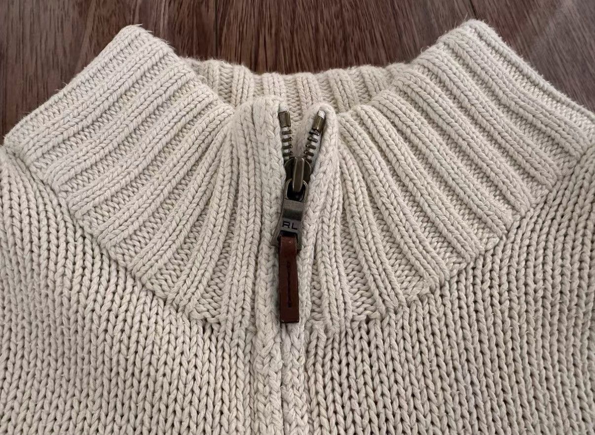Polo Ralph Lauren Polo Ralph Lauren Zip-Up Knit Sweater Size US L / EU 52-54 / 3 - 4 Thumbnail