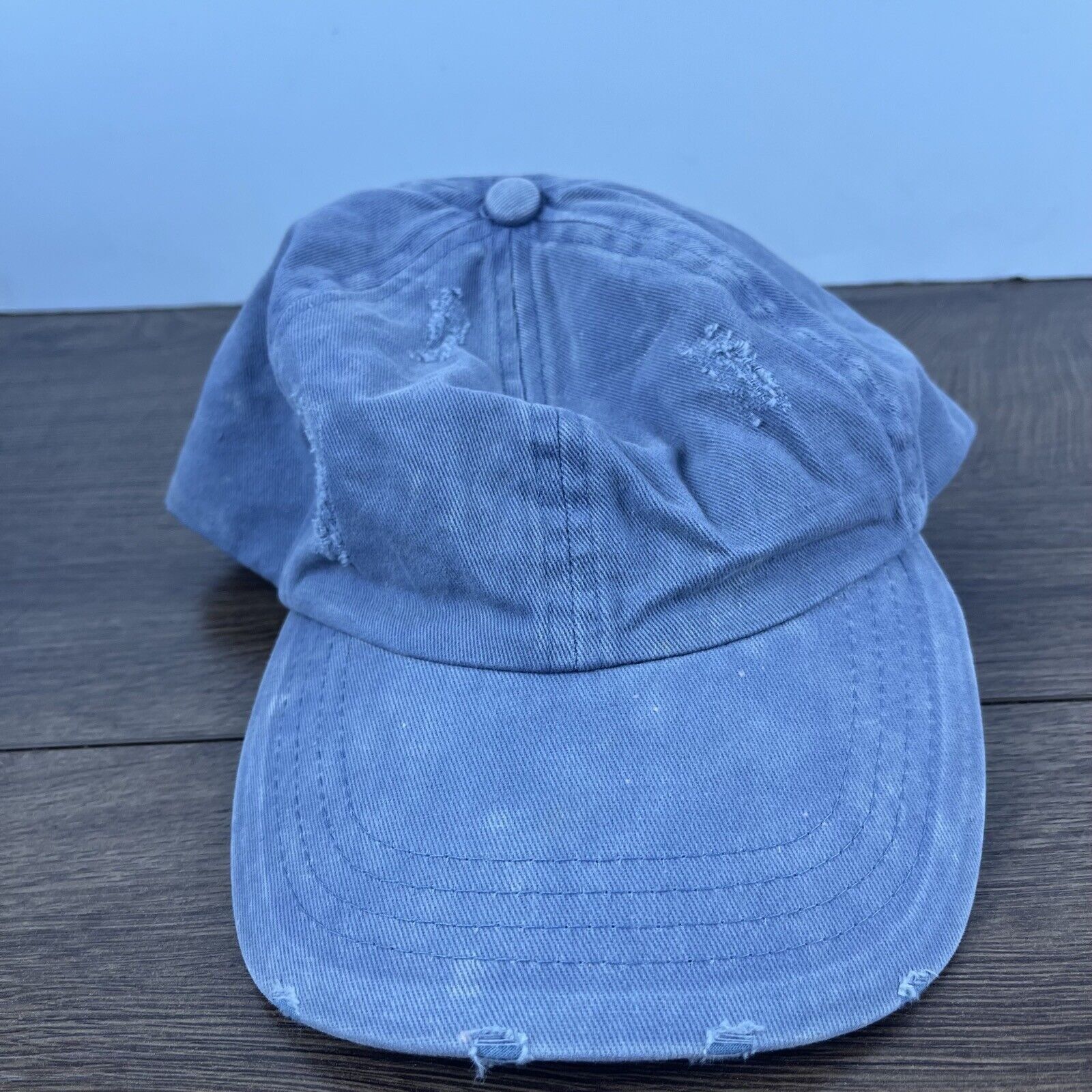 Other Distressed Gray Hat Plain Gray Hat Gray Hat Adjustable Gray Size ONE SIZE - 1 Thumbnail