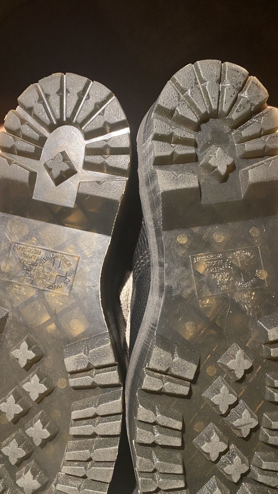 Dr. Martens × Rick Owens × Rick Owens Drkshdw RICK OWENS DR MARTEN HEXA 1460 BEX QUAD SOLE JUMBO LACE Size US 8 / EU 41 - 6 Thumbnail
