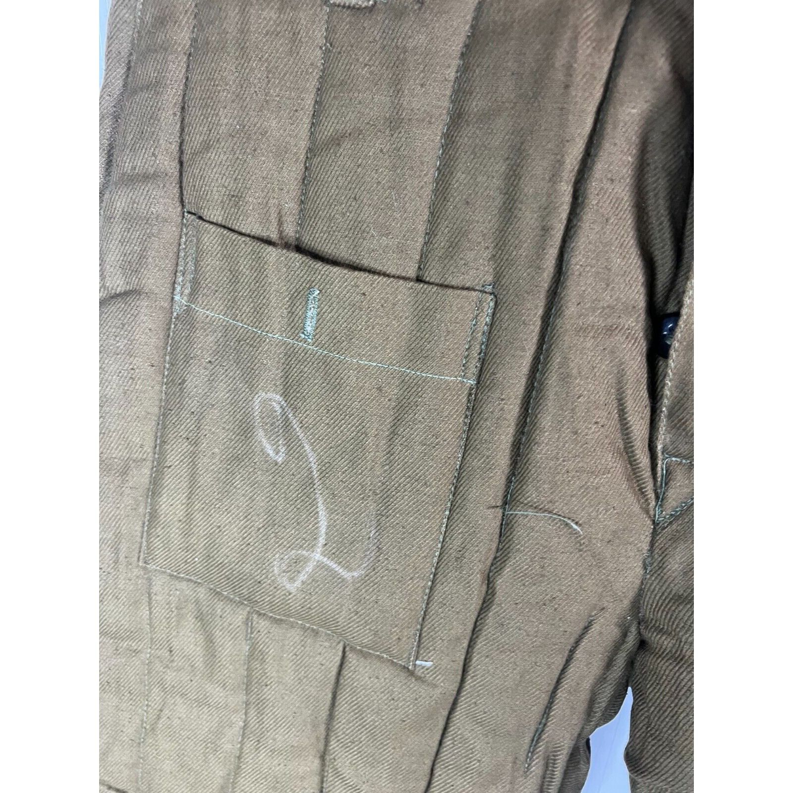 Vintage Vintage Men's 1970s Winter Brown Insulated Russian Army Pant Size US 36 / EU 52 - 6 Thumbnail