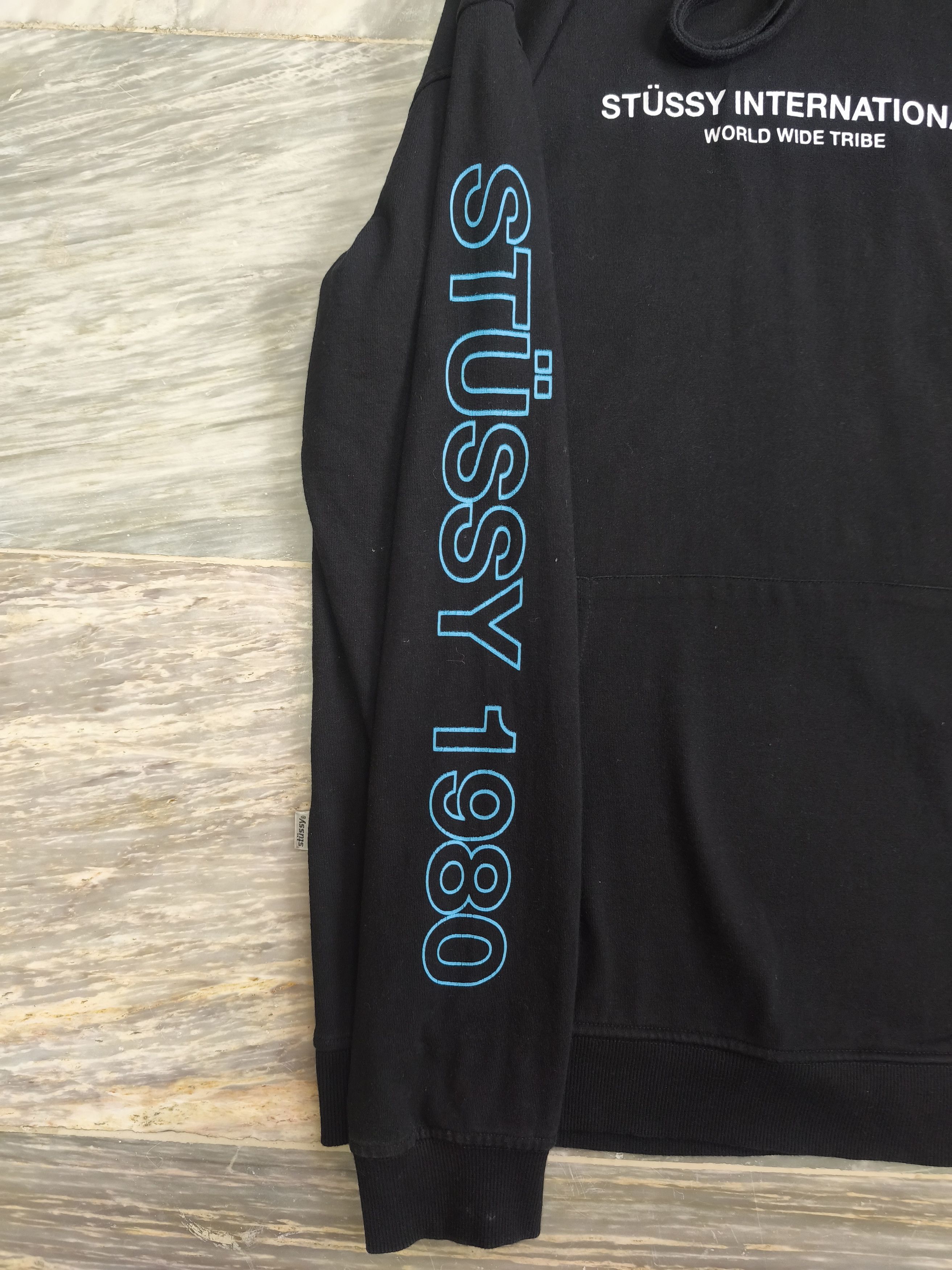 Stussy Stussy Int. Embroidered Hoodie Size US S / EU 44-46 / 1 - 5 Thumbnail