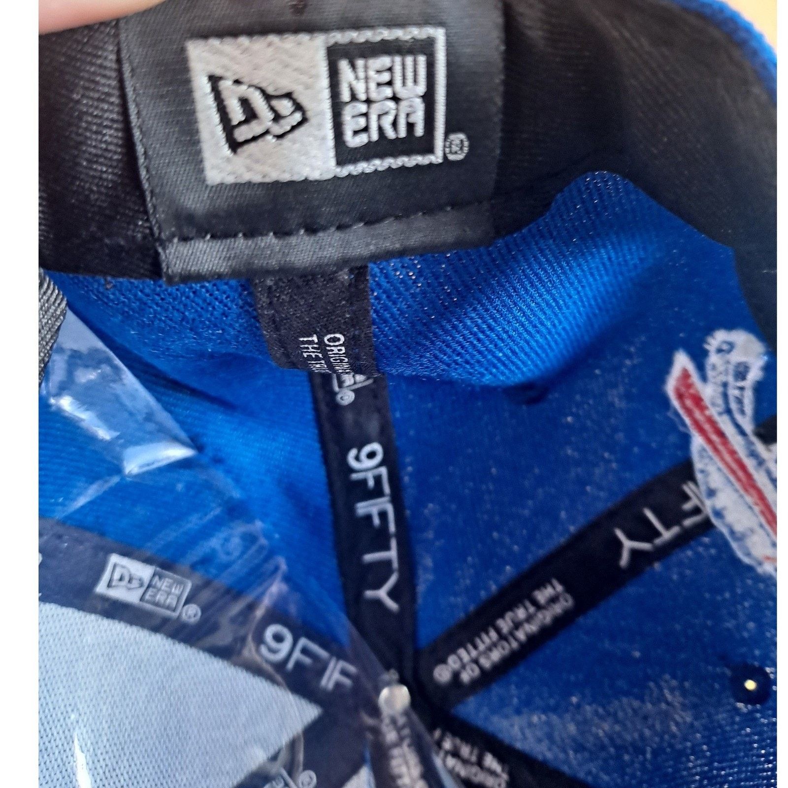 New Era Buffalo Bills New Era NFL Royal Blue Snapback Hat Football Size ONE SIZE - 8 Thumbnail