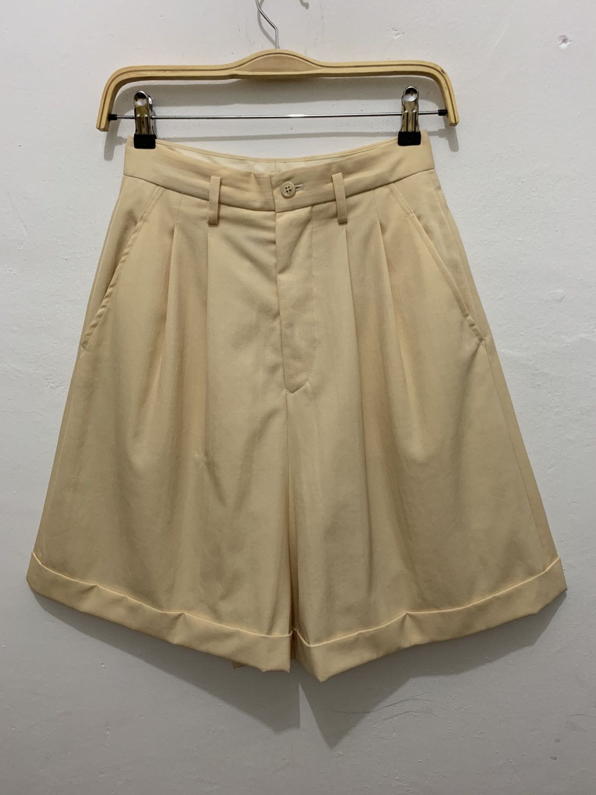 Comme des Garcons Vintage 1989 COMME DES GARCONS Hight Waist Short Pants Size 25" / US 0 / IT 36 - 1 Thumbnail