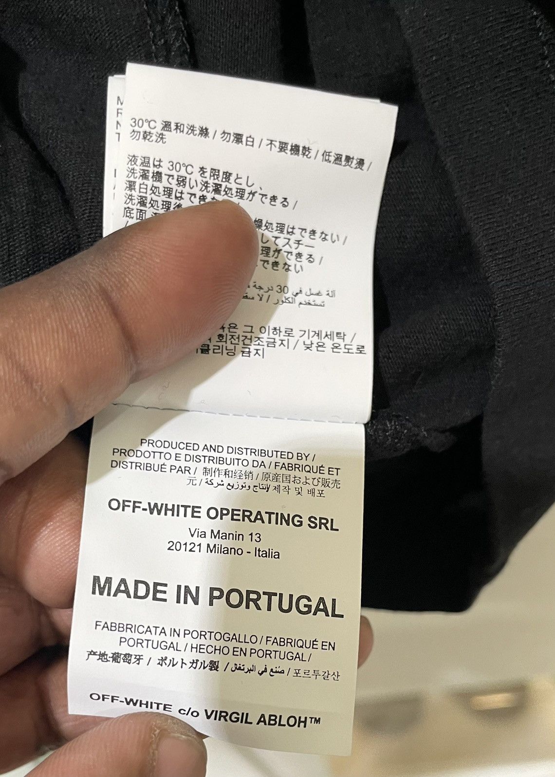 Off-White OFF-WHITE Airport Tape Double Layered Hoodie Size US XL / EU 56 / 4 - 8 Thumbnail