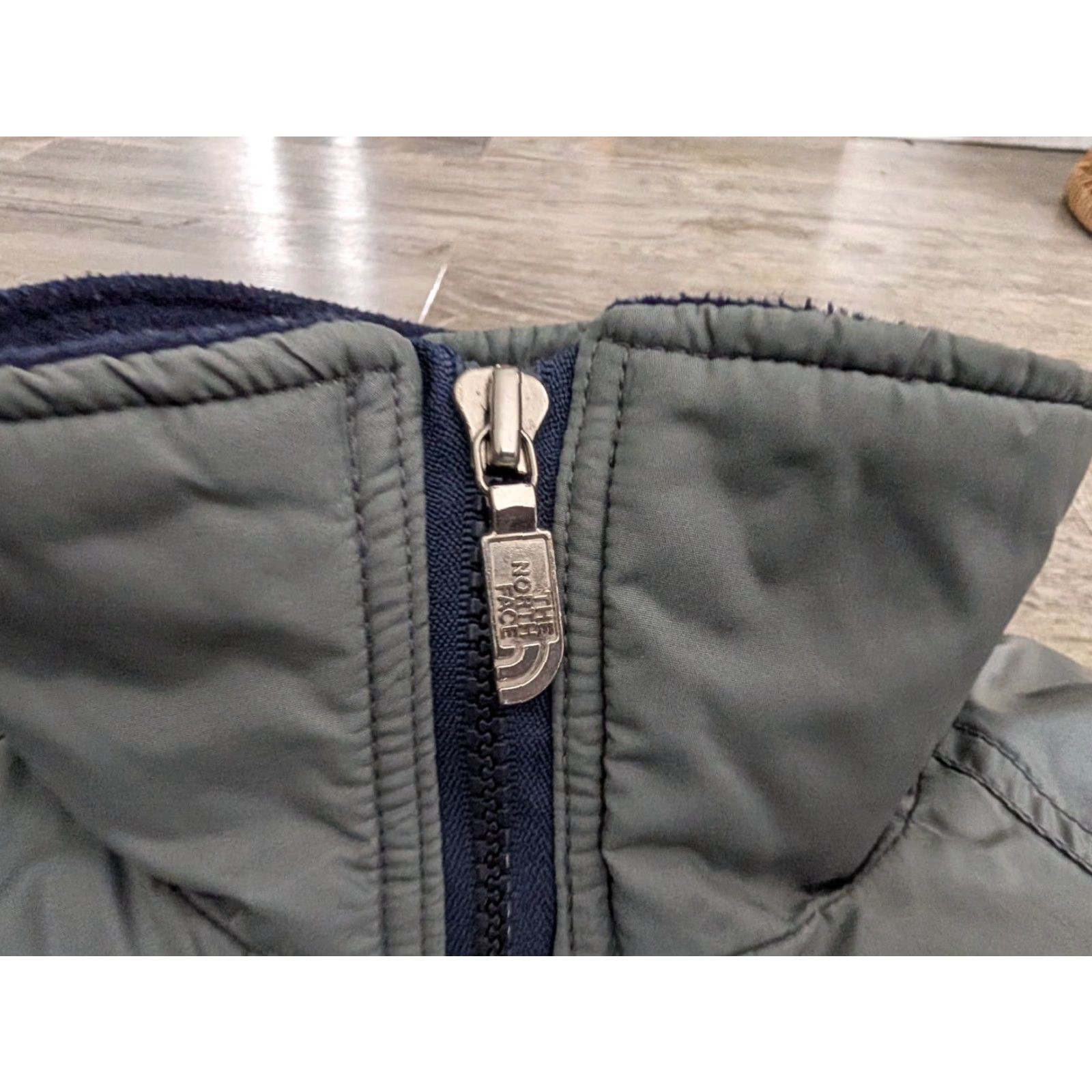 The North Face VINTAGE The North Face White Label Jacket Bomber Jacket S/M Gray Lined Navy USA Made Mens Womens Unisex Adults 90s 80s Outdoor Coat/Jacket Size US S / EU 44-46 / 1 - 3 Thumbnail