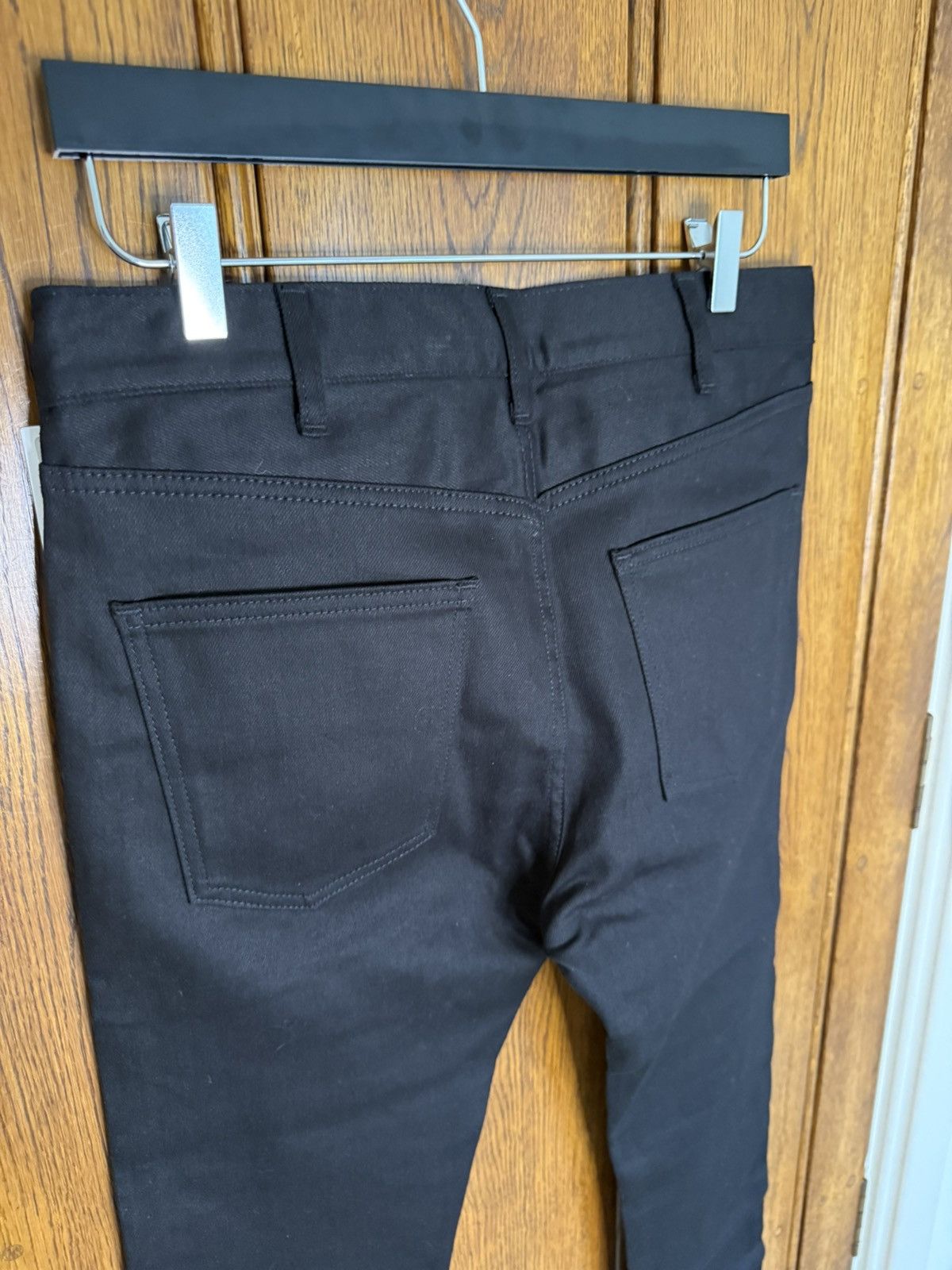 Celine $990 FW23 Celine Wiltern pure black skinny jeans Hedi 30 Size US 30 / EU 46 - 15 Thumbnail