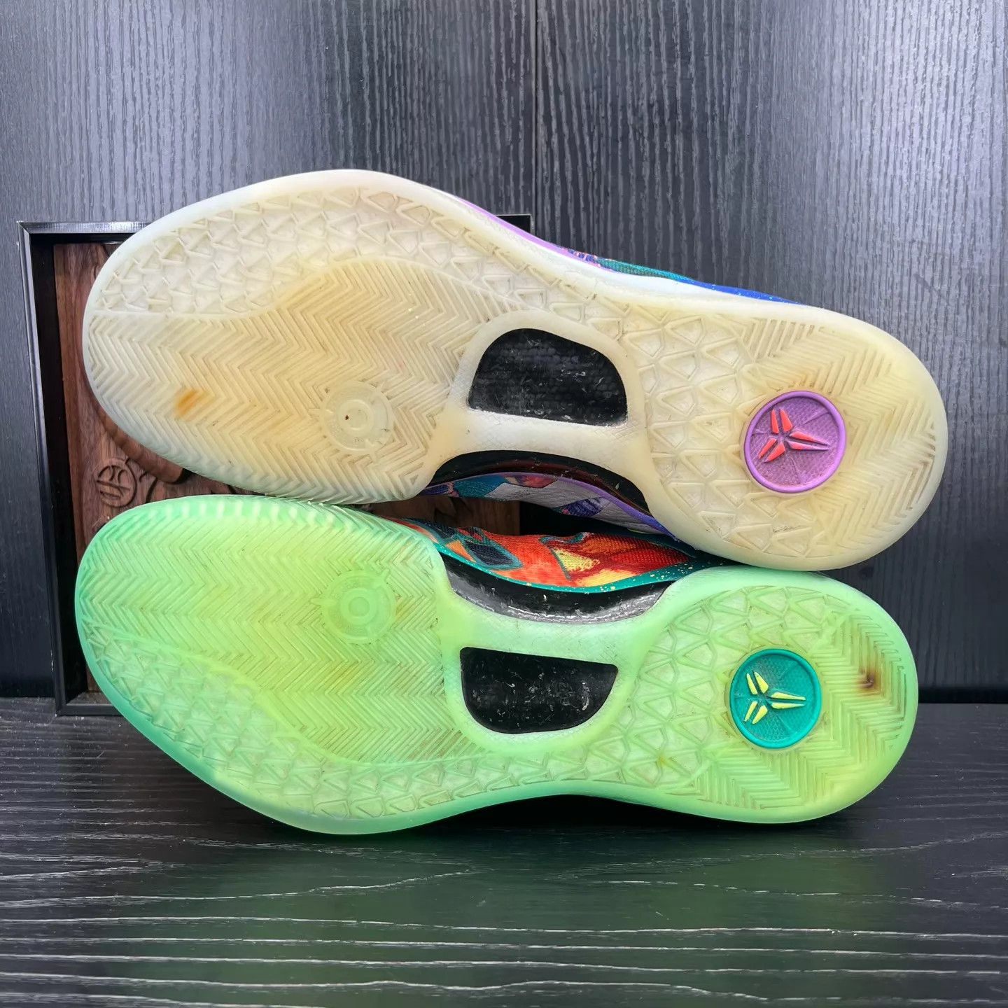 Nike zk8 low asymmetric bicolor orange-blue size 43 good condition Size US 9.5 / EU 42-43 - 4 Thumbnail