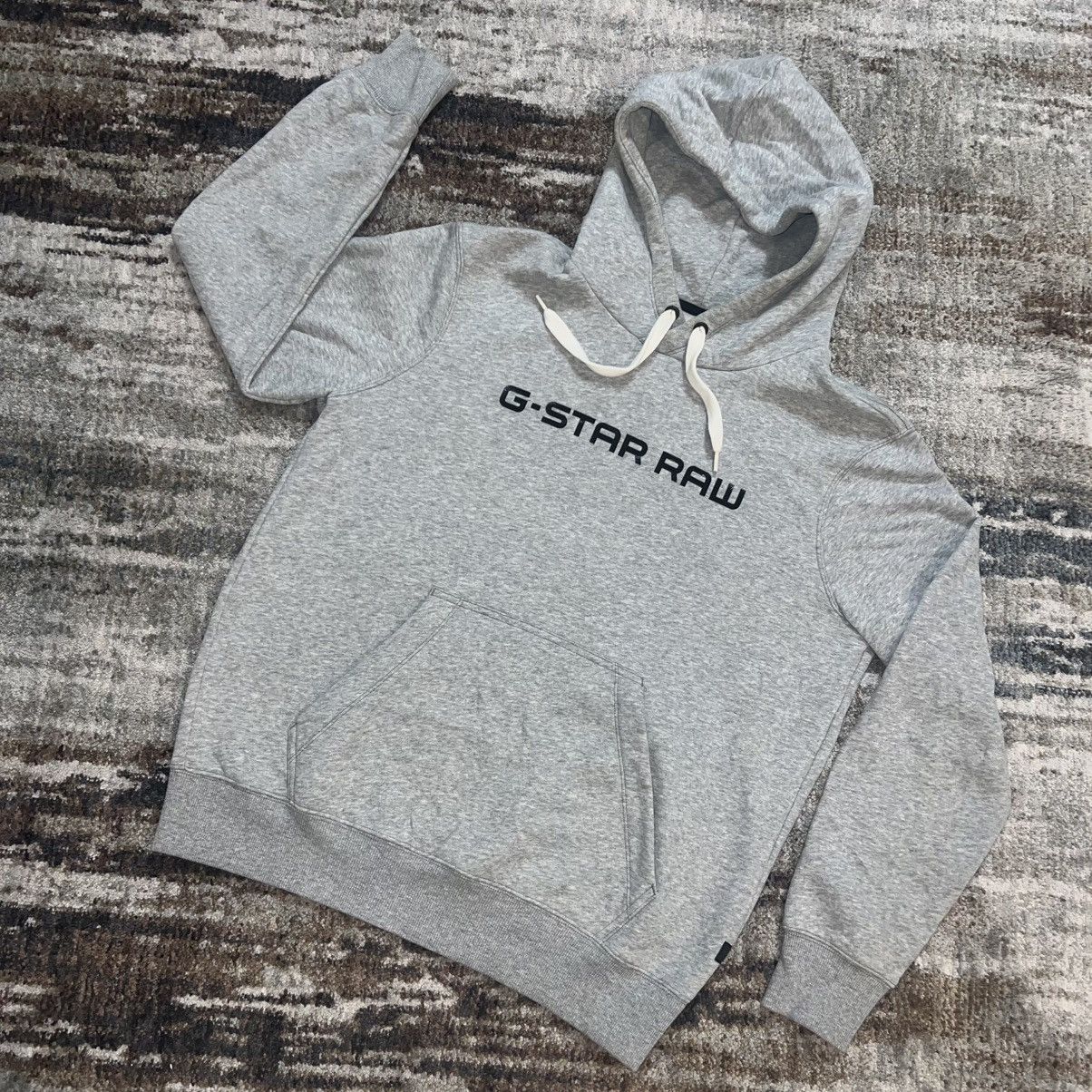 G-Star G-Star RAW pullover grey hoodie hooded sweat shirt G - Star Size US XL / EU 56 / 4 - 1 Thumbnail