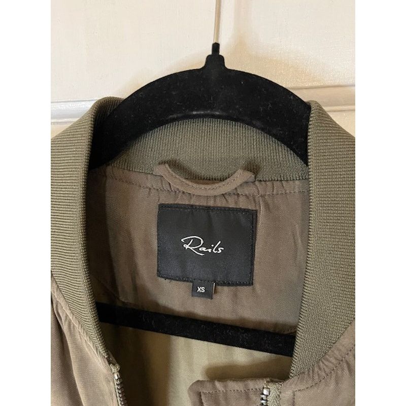 Rails Rails Cupro Military Style Jacket Size X-Small Size XS / US 0-2 / IT 36-38 - 5 Thumbnail