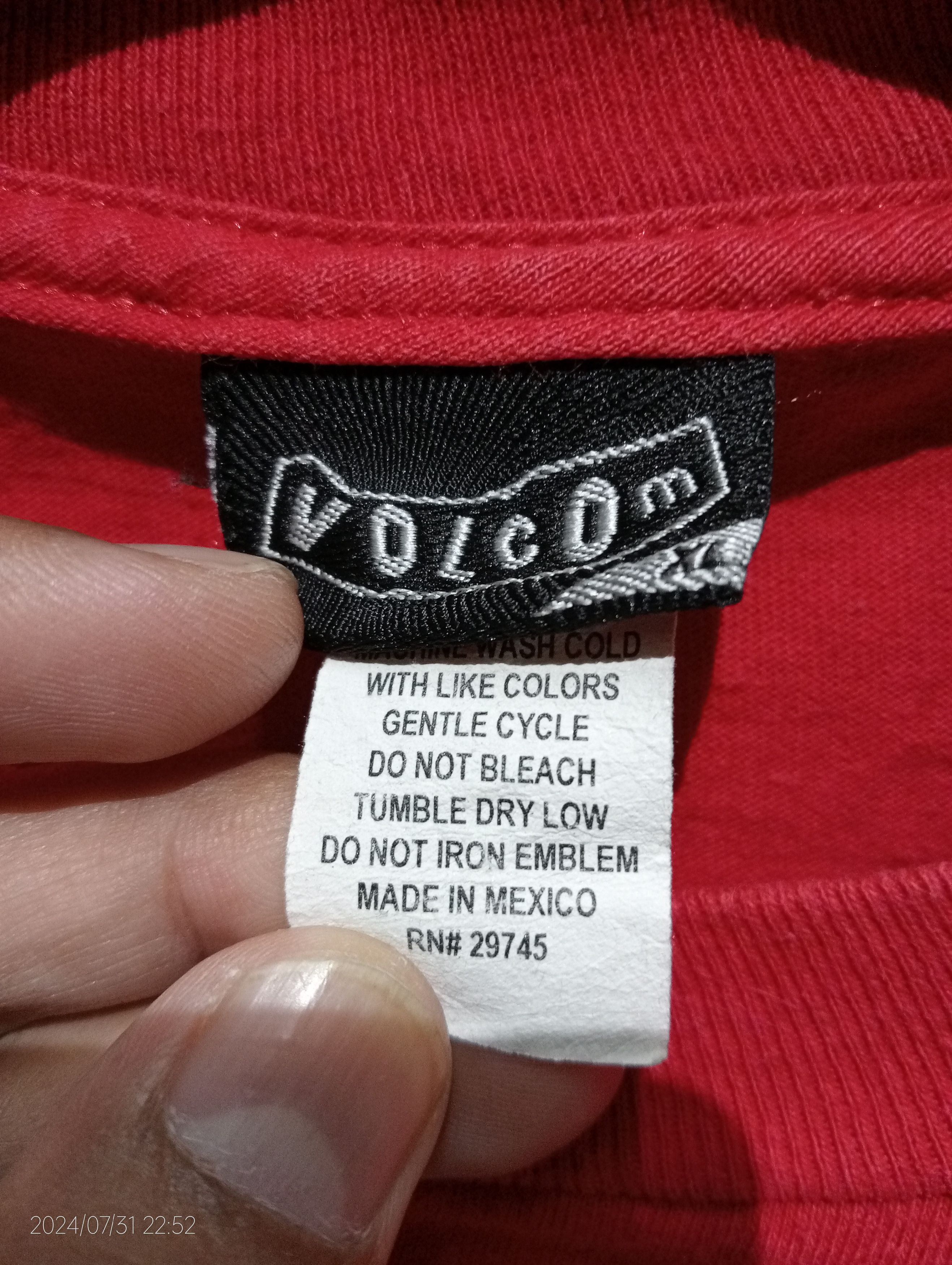 Volcom Vintage Volcom Big Logo Tee Size US XL / EU 56 / 4 - 5 Thumbnail