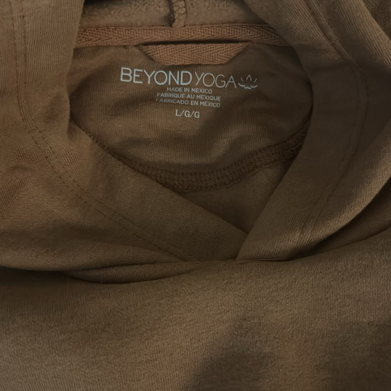 Beyond Yoga Beyond Yoga Every Body Hoodie - Toffee Size L Size US L / EU 52-54 / 3 - 5 Thumbnail