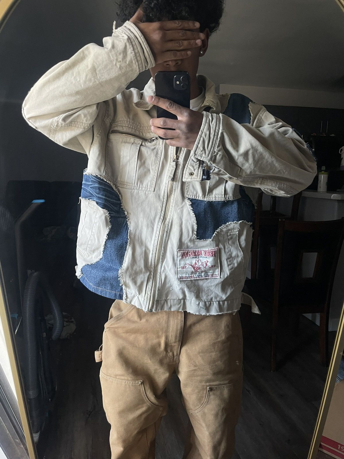 Other 1of1 True Religion X PLUGG 1983 Distressed Work Jackey Size US XL / EU 56 / 4 - 1 Thumbnail