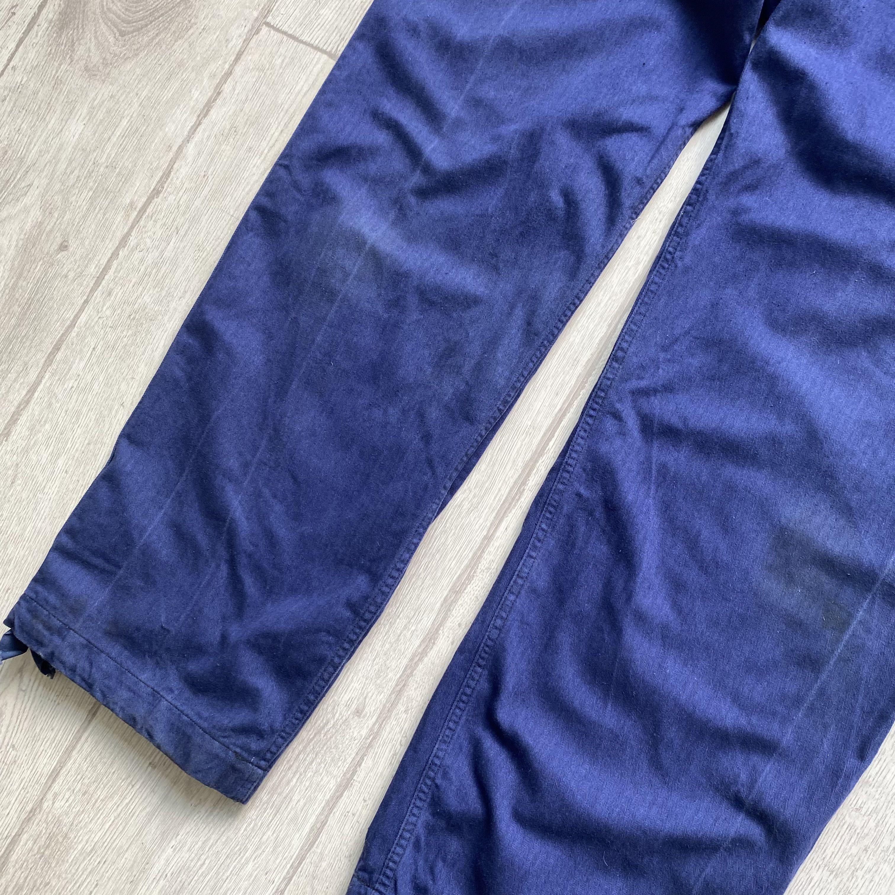 Le Laboureur ⚙️ Vintage Sanfor French Coverall Worker jumpsuit Vetra Size US 32 / EU 48 - 14 Thumbnail