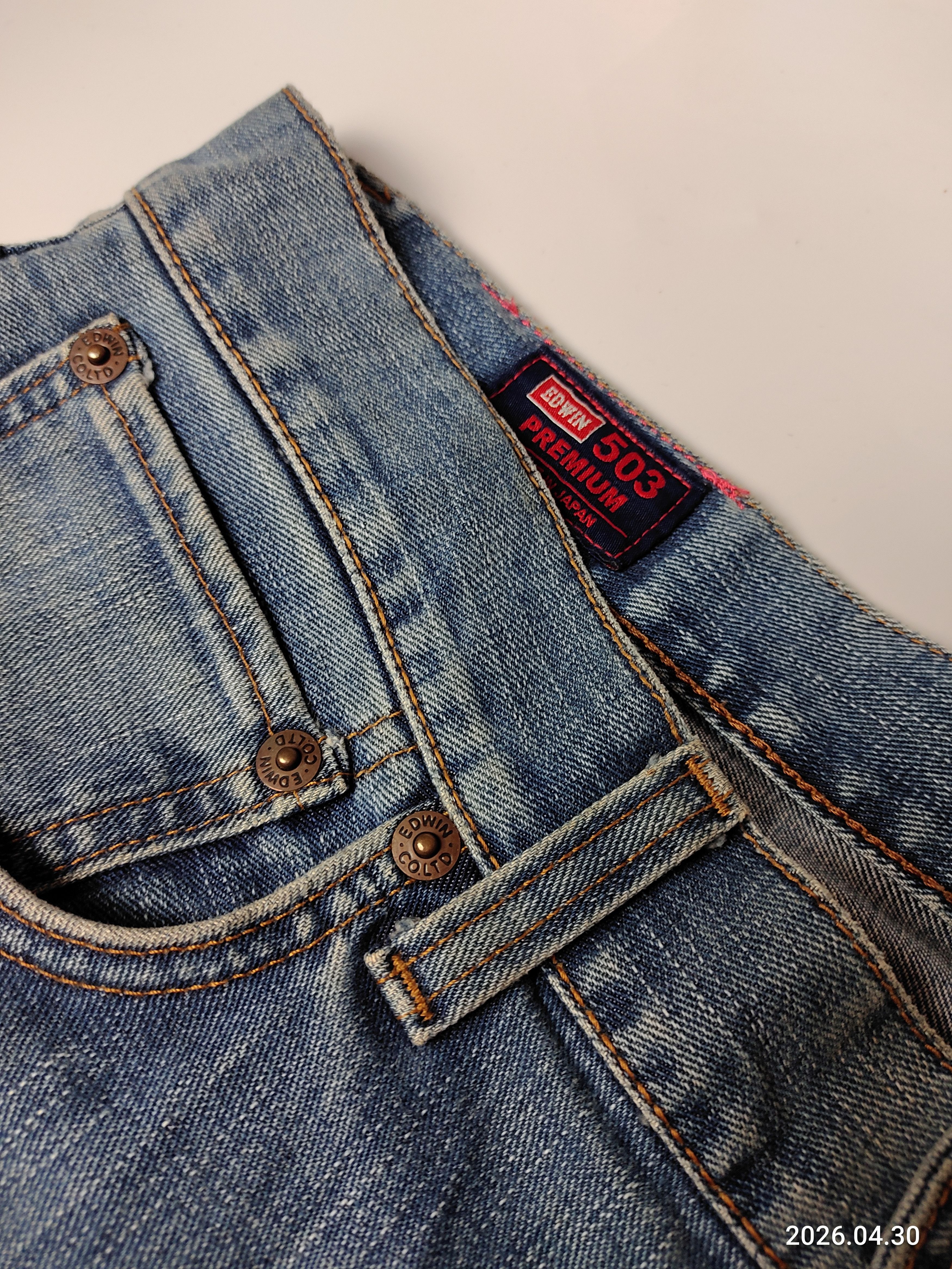 Edwin edwin 503 premium Japan jeans Size US 36 / EU 52 - 5 Thumbnail