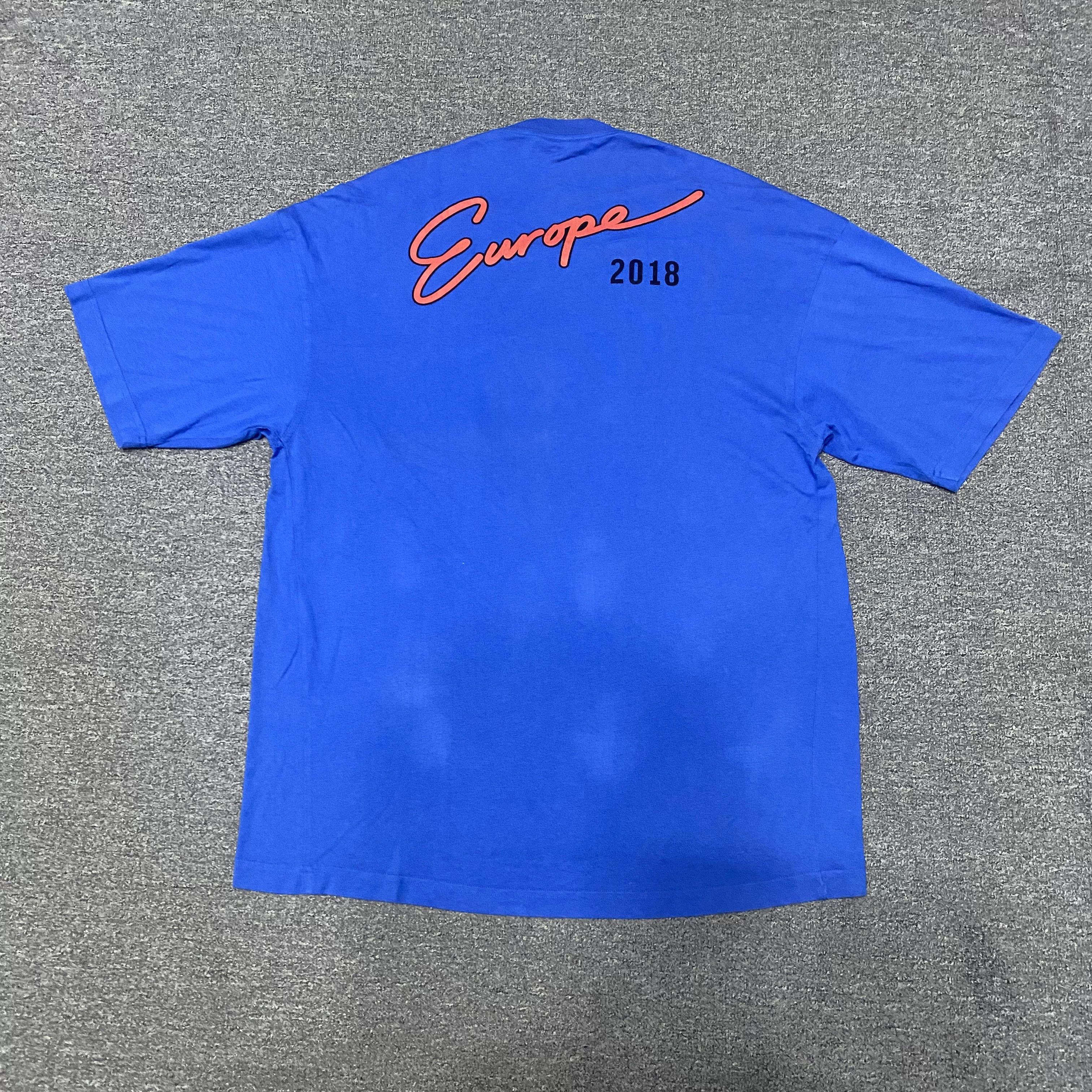 Balenciaga Balenciaga Script Logo Short-Sleeve Size US S / EU 44-46 / 1 - 1 Thumbnail