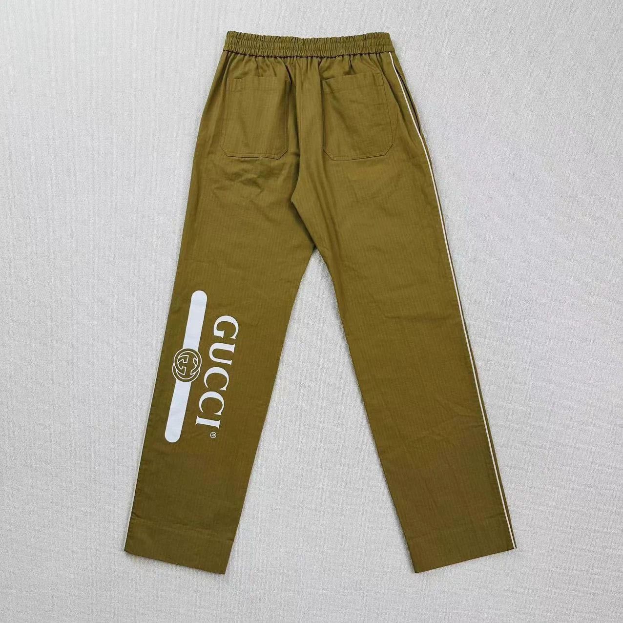 Gucci GUCCI GG Print Logo Casual Pants 44 NWT Size US 36 / EU 52 - 2 Thumbnail