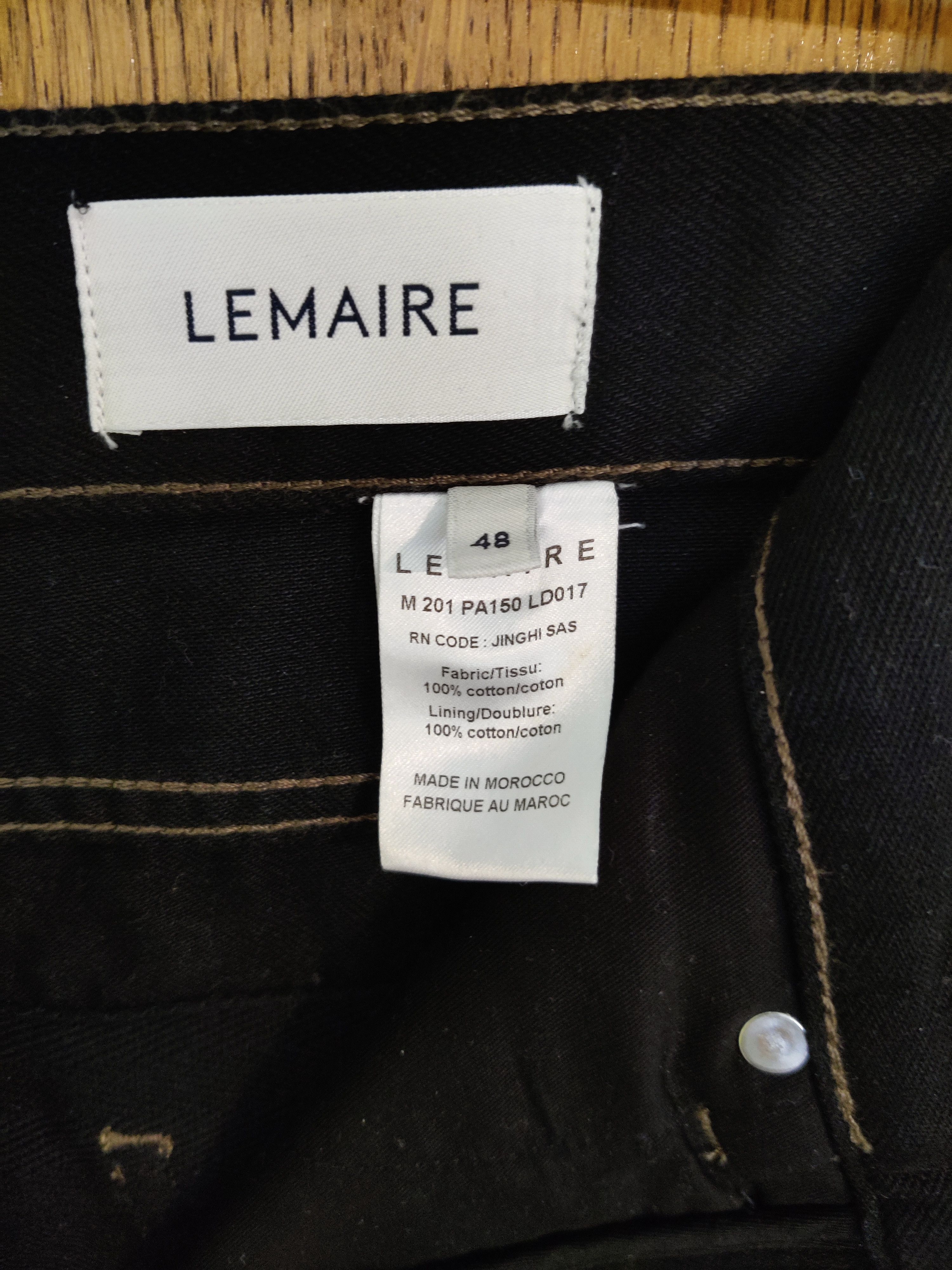 Lemaire Lemaire Straight Jeans Size US 32 / EU 48 - 3 Thumbnail