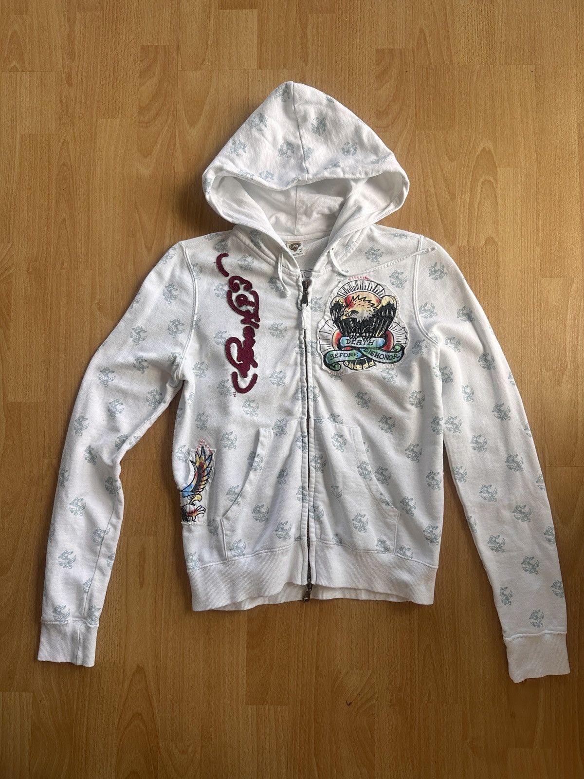 Ed Hardy vintage ed hardy x christian audigier hoodie Size M / US 6-8 / IT 42-44 - 15 Thumbnail