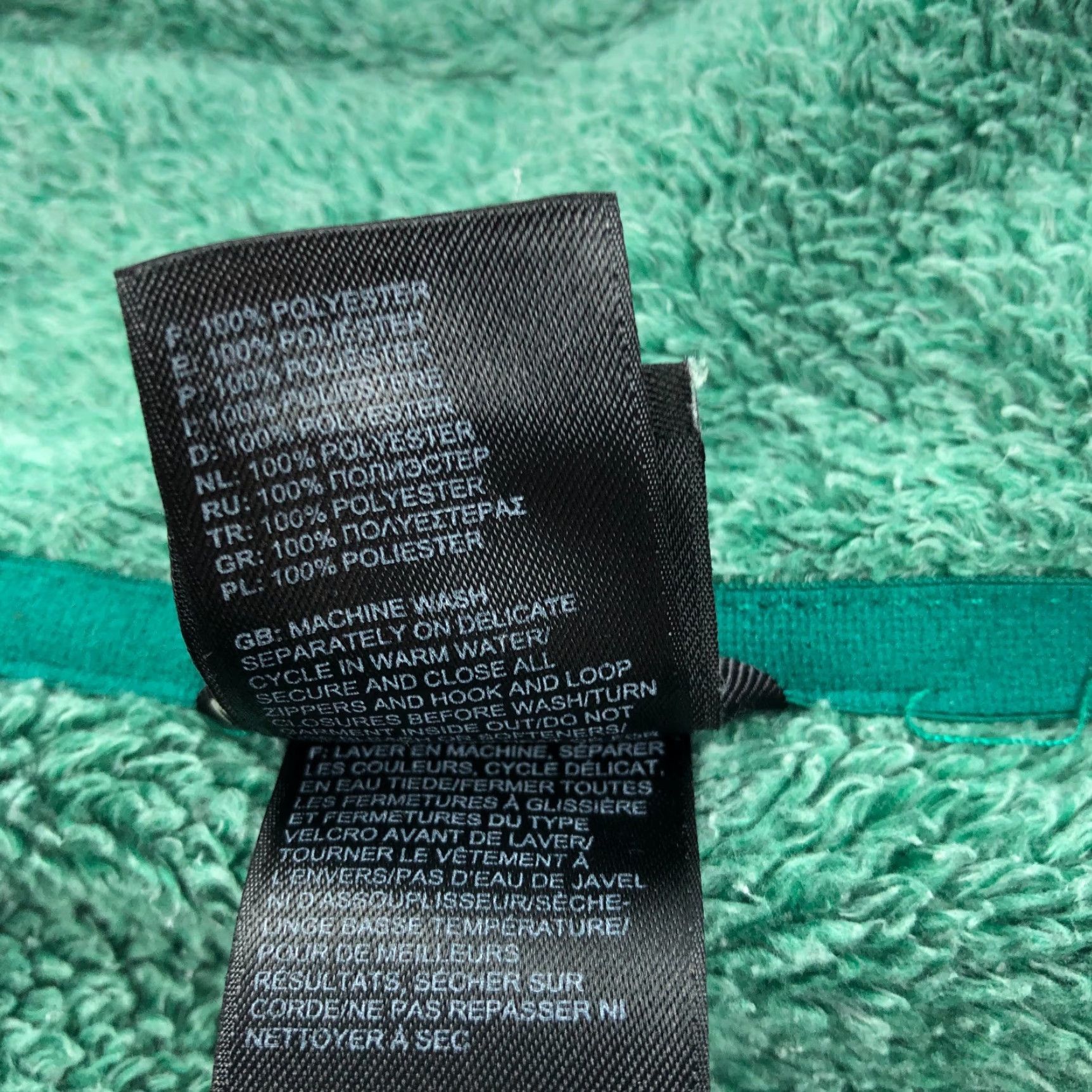 The North Face The North Face Fleece Jacket Womens S Green Full Zip TNF Size S / US 4 / IT 40 - 6 Thumbnail