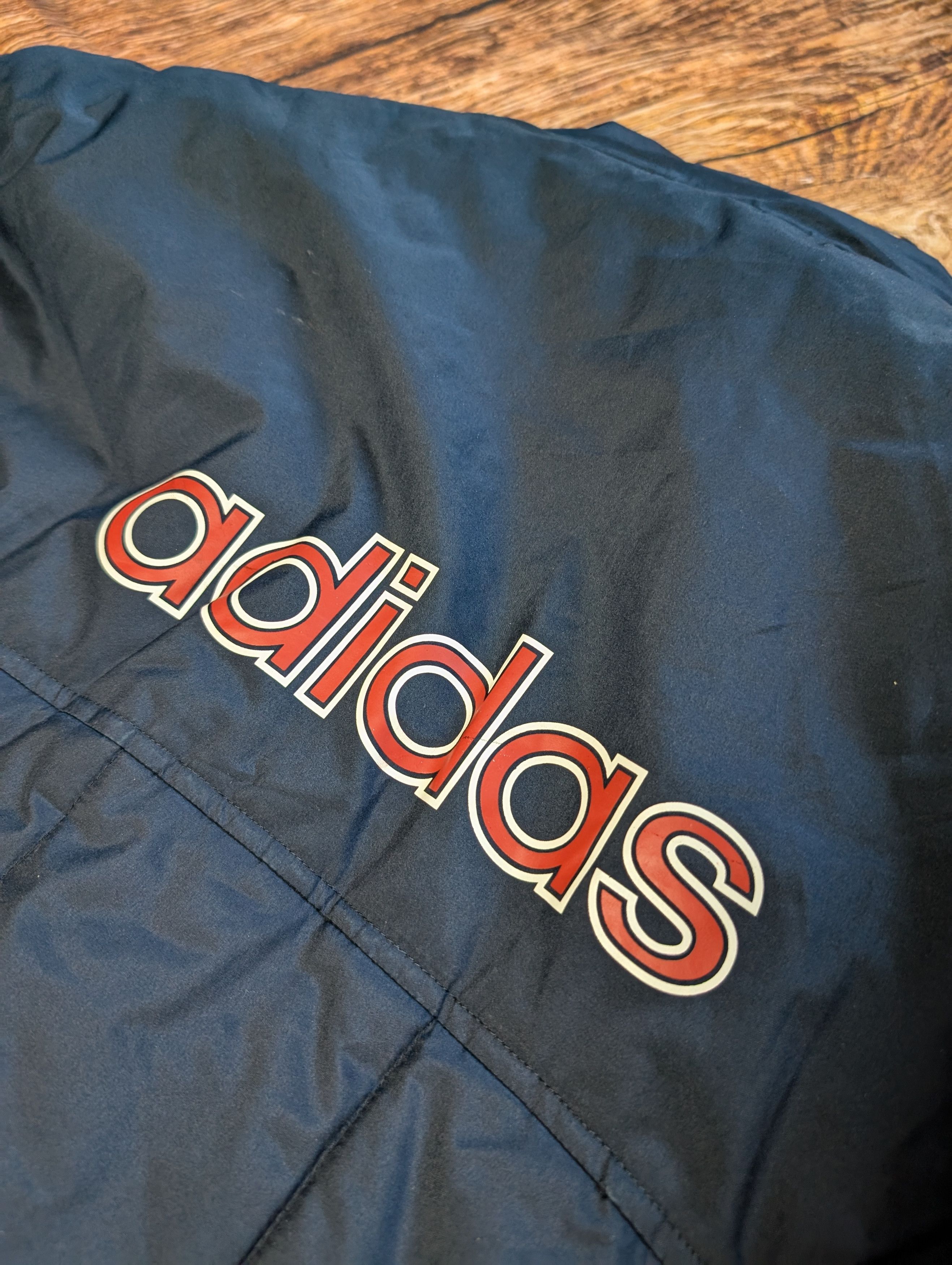 Adidas × Vintage Vintage Adidas y2k puffer jacket 2004 04 00s Size US L / EU 52-54 / 3 - 7 Thumbnail