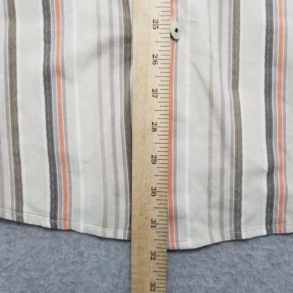 Tommy Bahama Tommy Bahama Shirt Men Medium Striped Button Up 100% Cotton Size US M / EU 48-50 / 2 - 8 Thumbnail