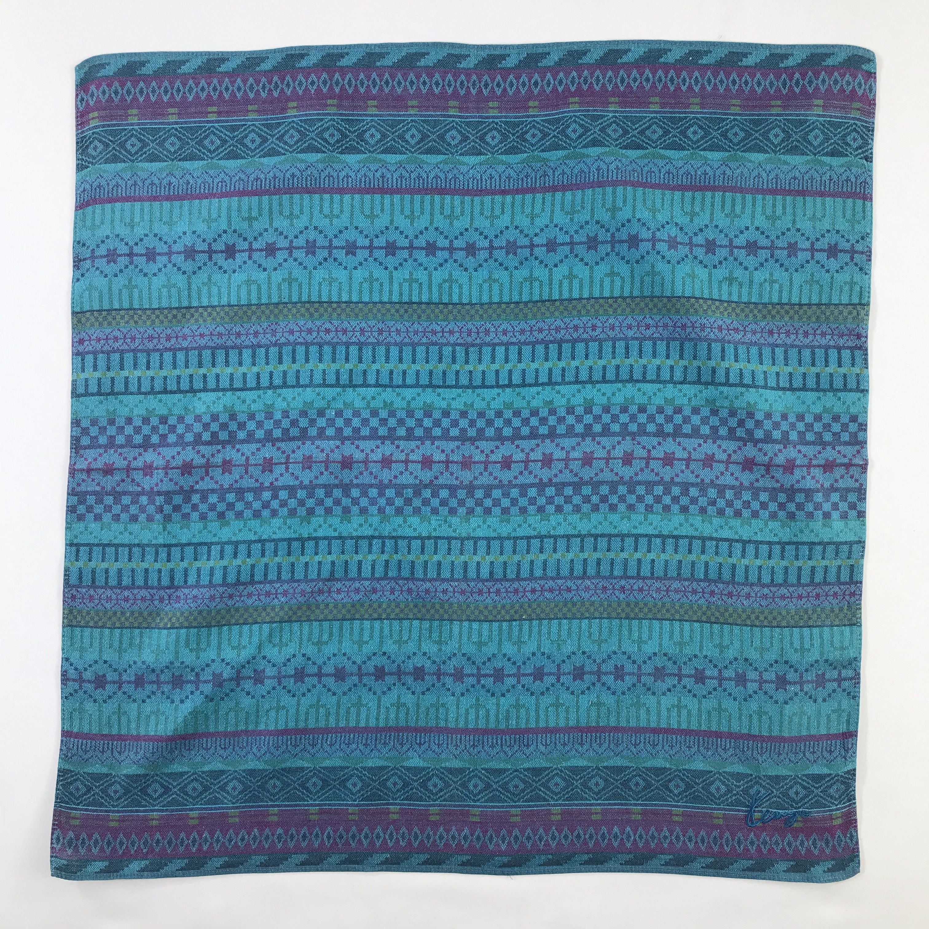 Kenzo × Vintage Kenzo Bandana / Handkerchief / Neckerchief - S367 Size ONE SIZE - 1 Thumbnail