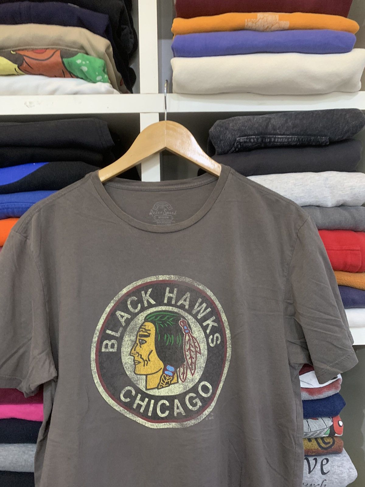 NFL × NHL × Vintage Vintage Blackhawks Chicago Tee Size US M / EU 48-50 / 2 - 5 Thumbnail