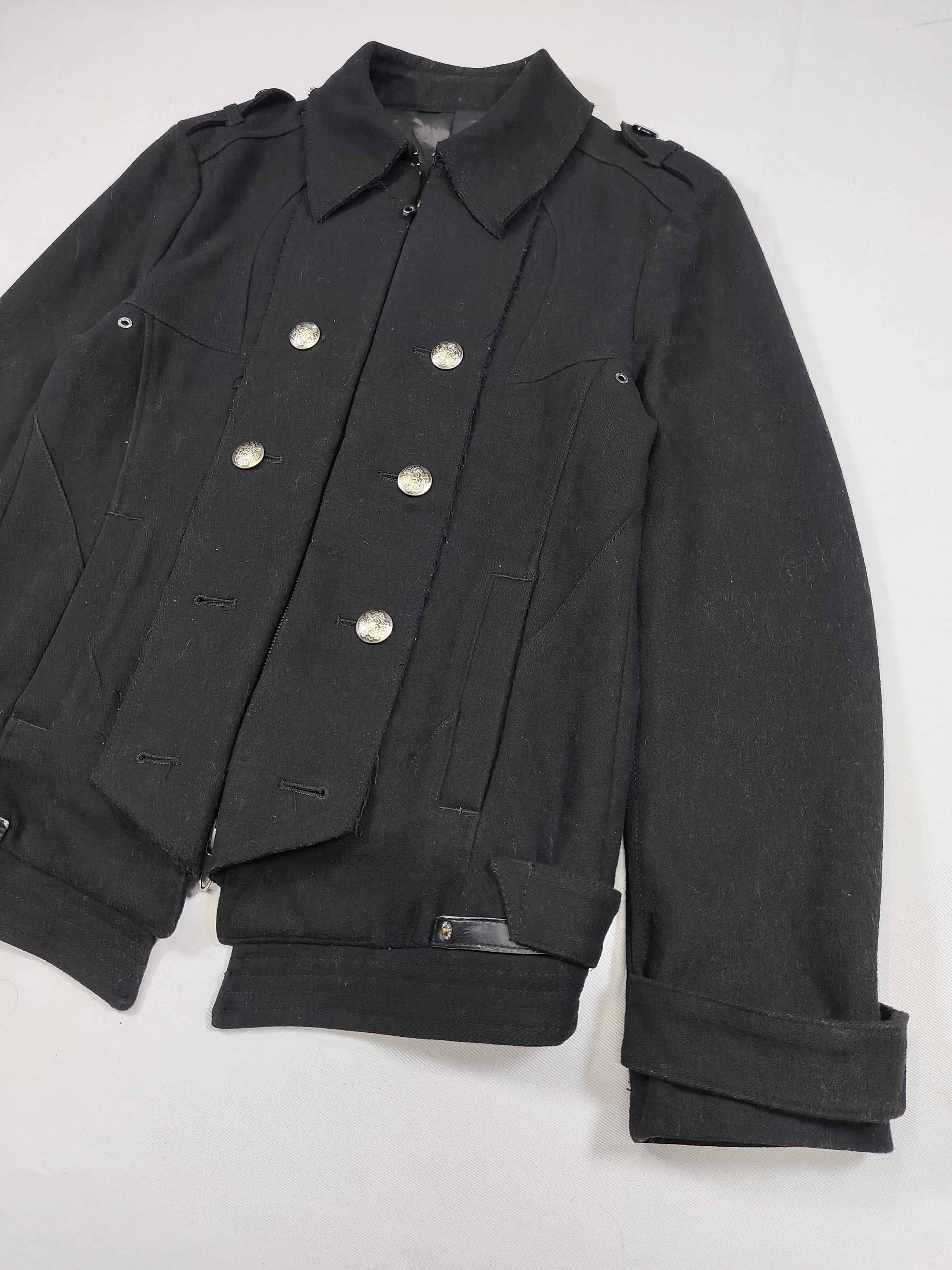 PPFM PPFM🇯🇵 Sharp Tailored Military Napoleon Wool Jacket Size US M / EU 48-50 / 2 - 3 Thumbnail