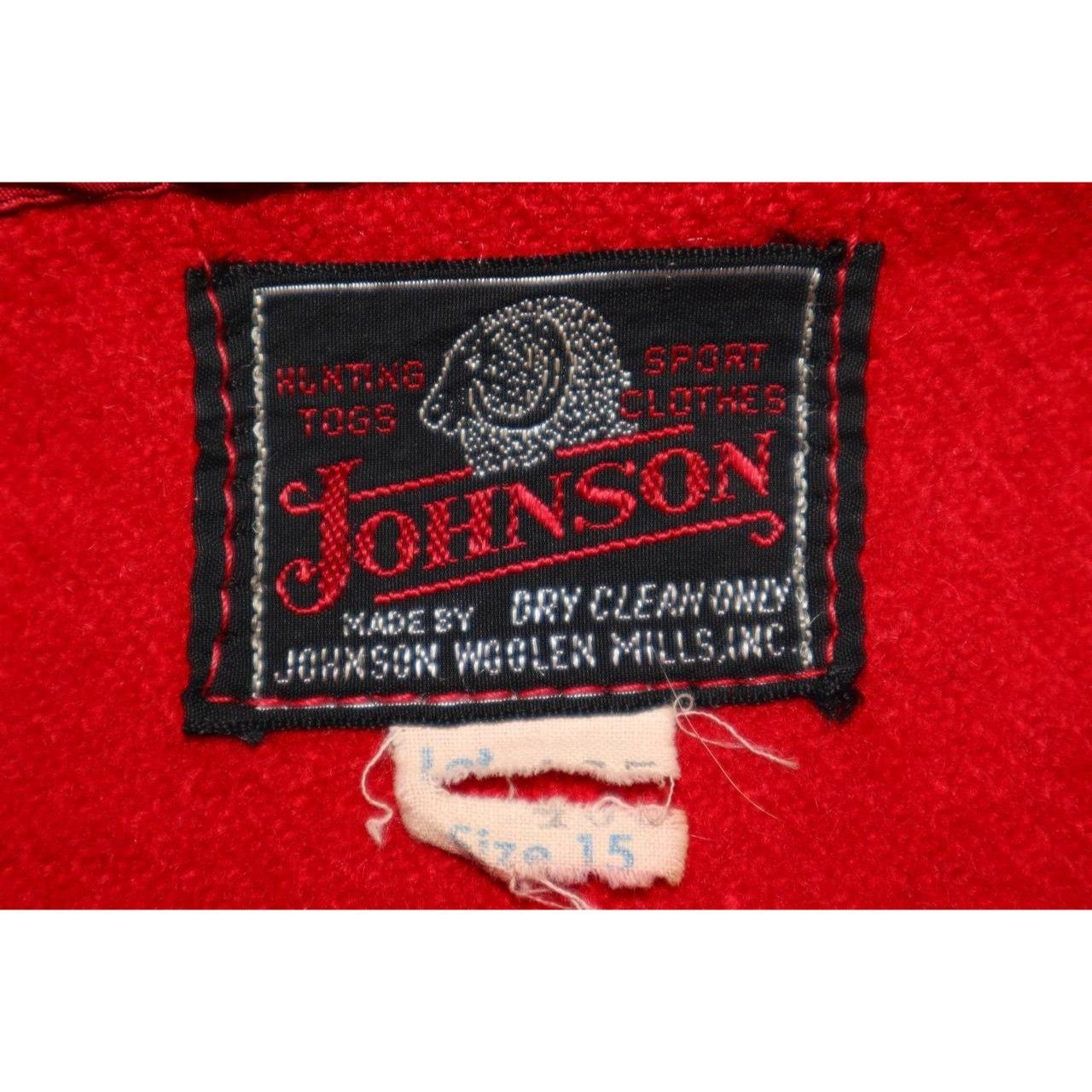 Johnson Woolen Mills Vtg Johnson Woolen Mills Men's Size 15 Red Hunting Jacket Size US M / EU 48-50 / 2 - 3 Thumbnail