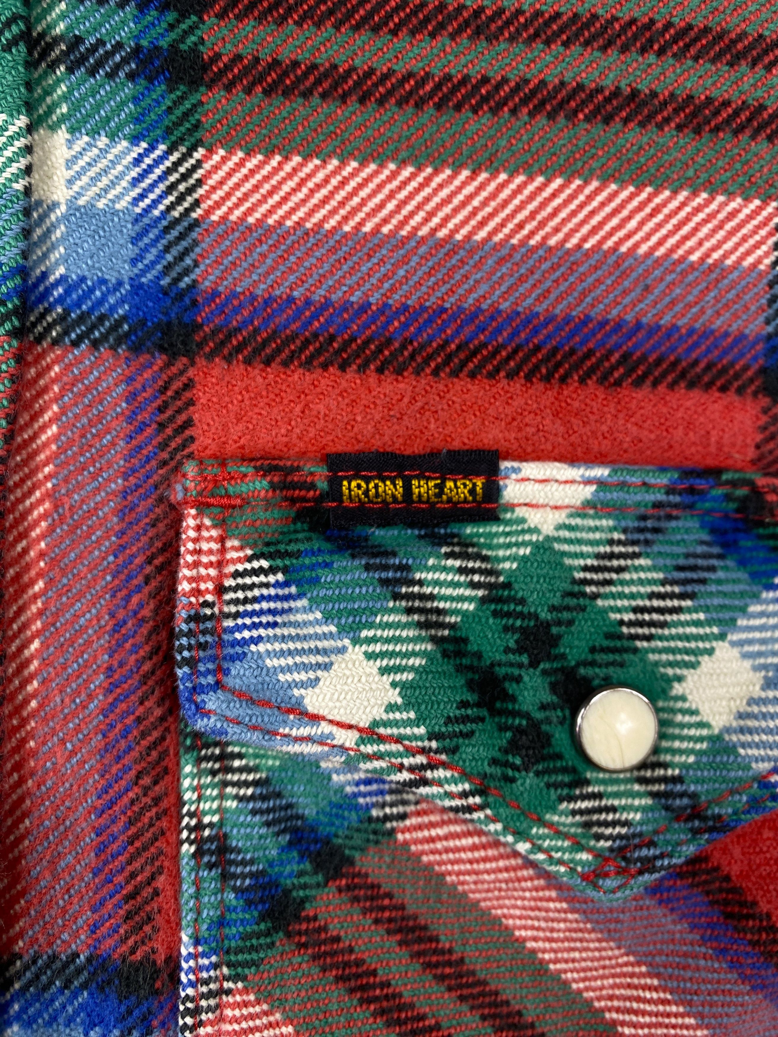 Iron Heart Iron heart red checked flannel shirt Size US S / EU 44-46 / 1 - 3 Thumbnail