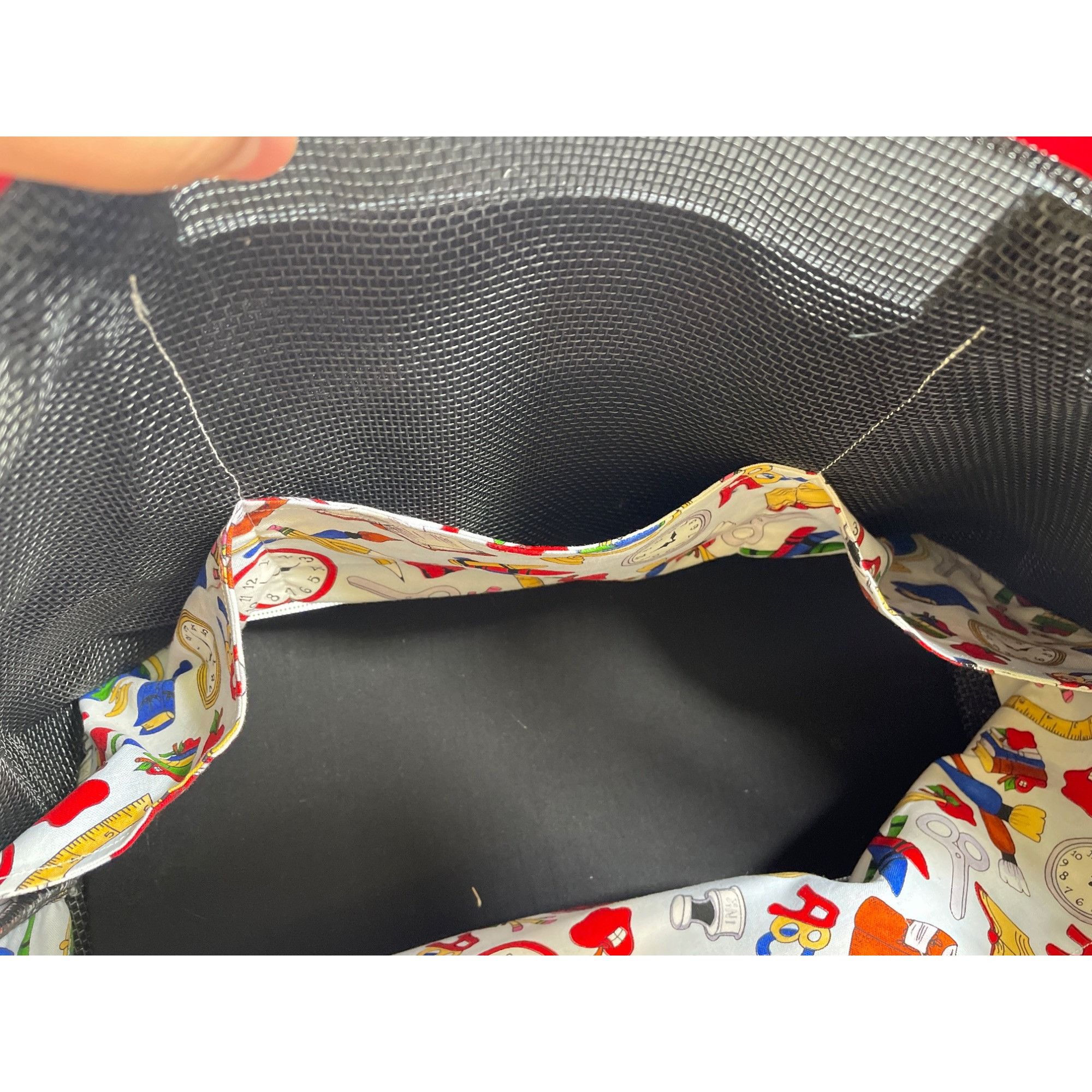 Other Colorful Womens Large Mesh Tote Bag SKU 7552 Size ONE SIZE - 5 Thumbnail