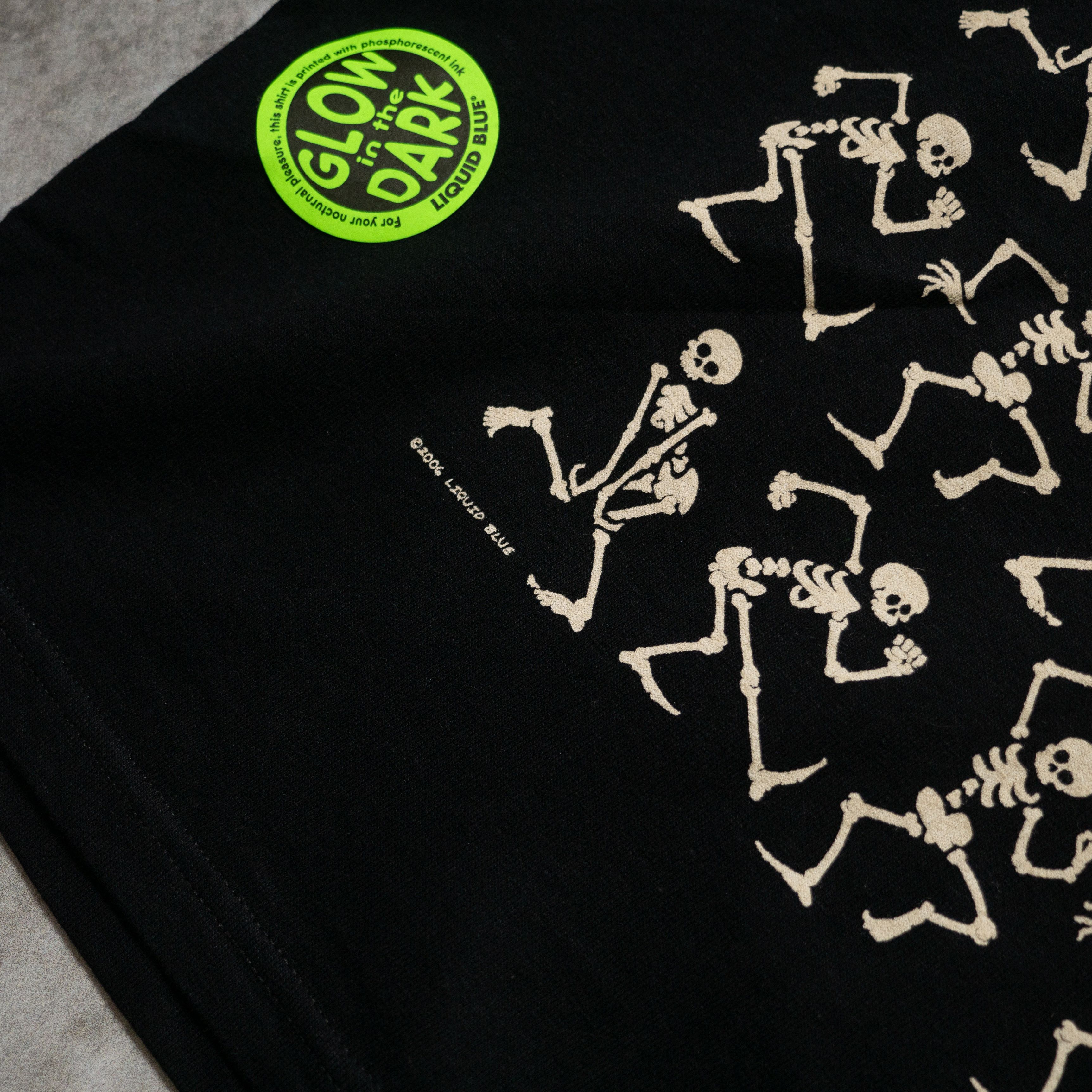 Liquid Blue × Vintage Vintage Liquid Blue Glow in Dark Dancing Dead Grateful XXL Size US XXL / EU 58 / 5 - 4 Thumbnail