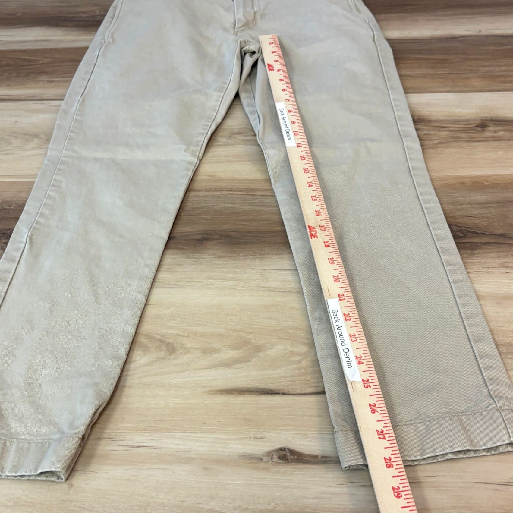 J.Crew J. Crew Essential 770 Chino Pants Mens W30 L28 Khaki Cotton Casual Size US 30 / EU 46 - 7 Thumbnail