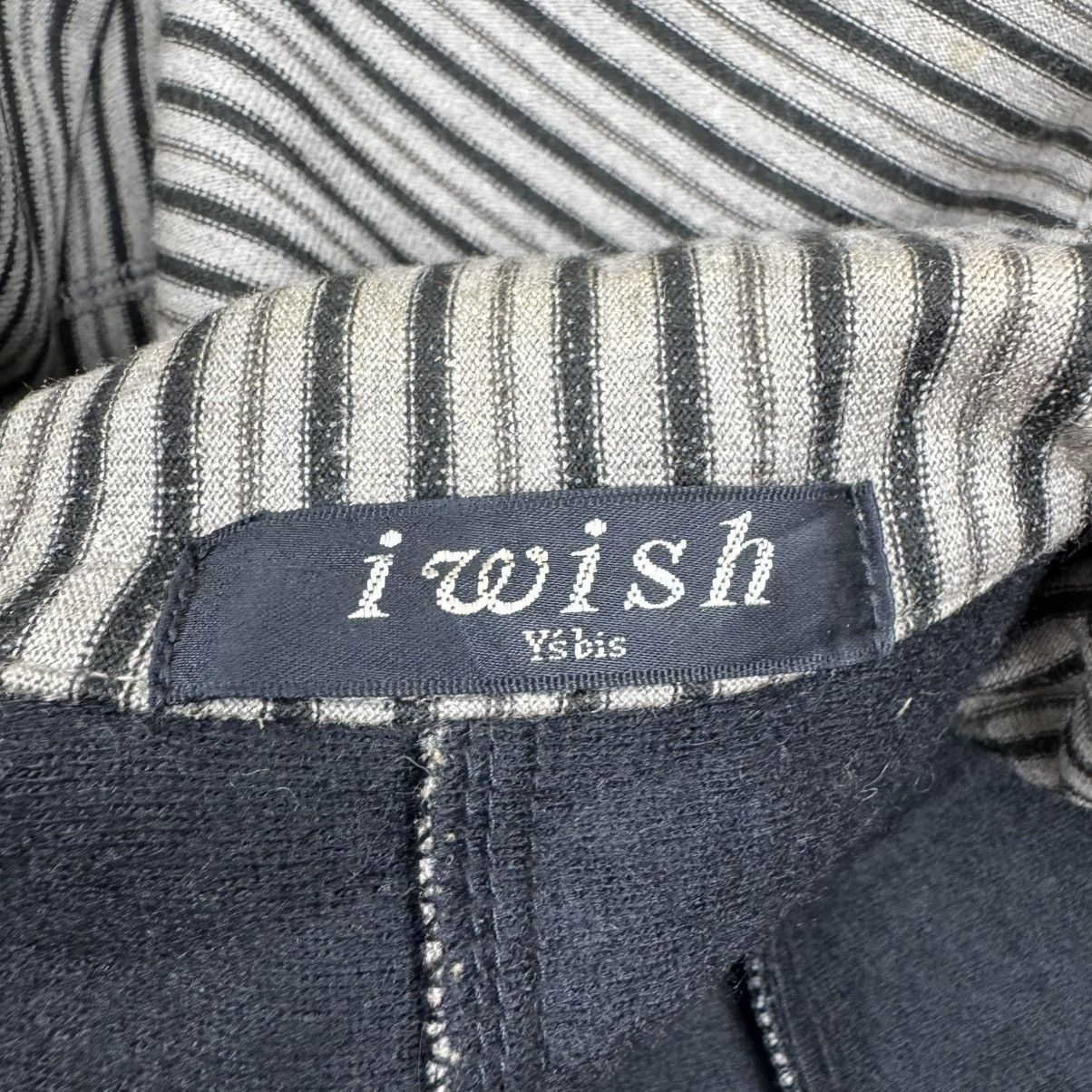 Yohji Yamamoto 🔥IWISH Y’S STRIPED JACKET Size S / US 4 / IT 40 - 9 Thumbnail