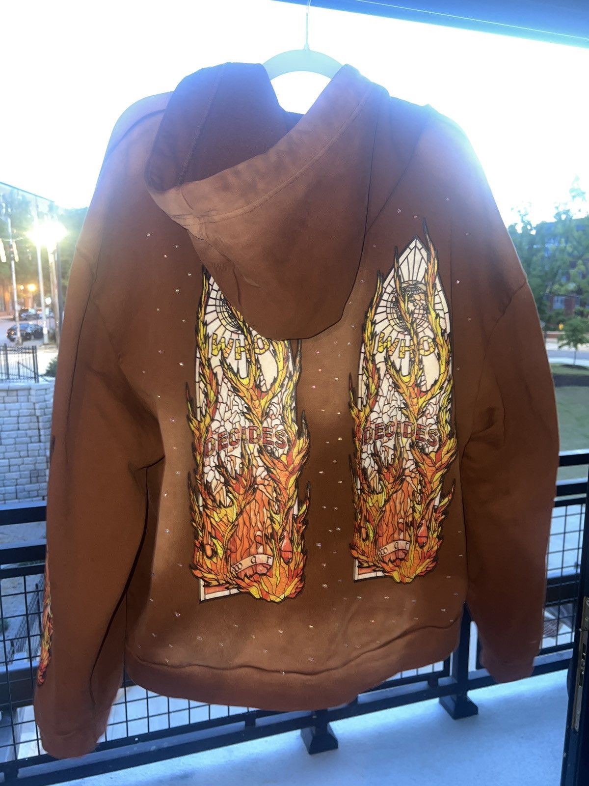 Who Decides War Who Decides War Studded Hoodie Size US M / EU 48-50 / 2 - 2 Thumbnail