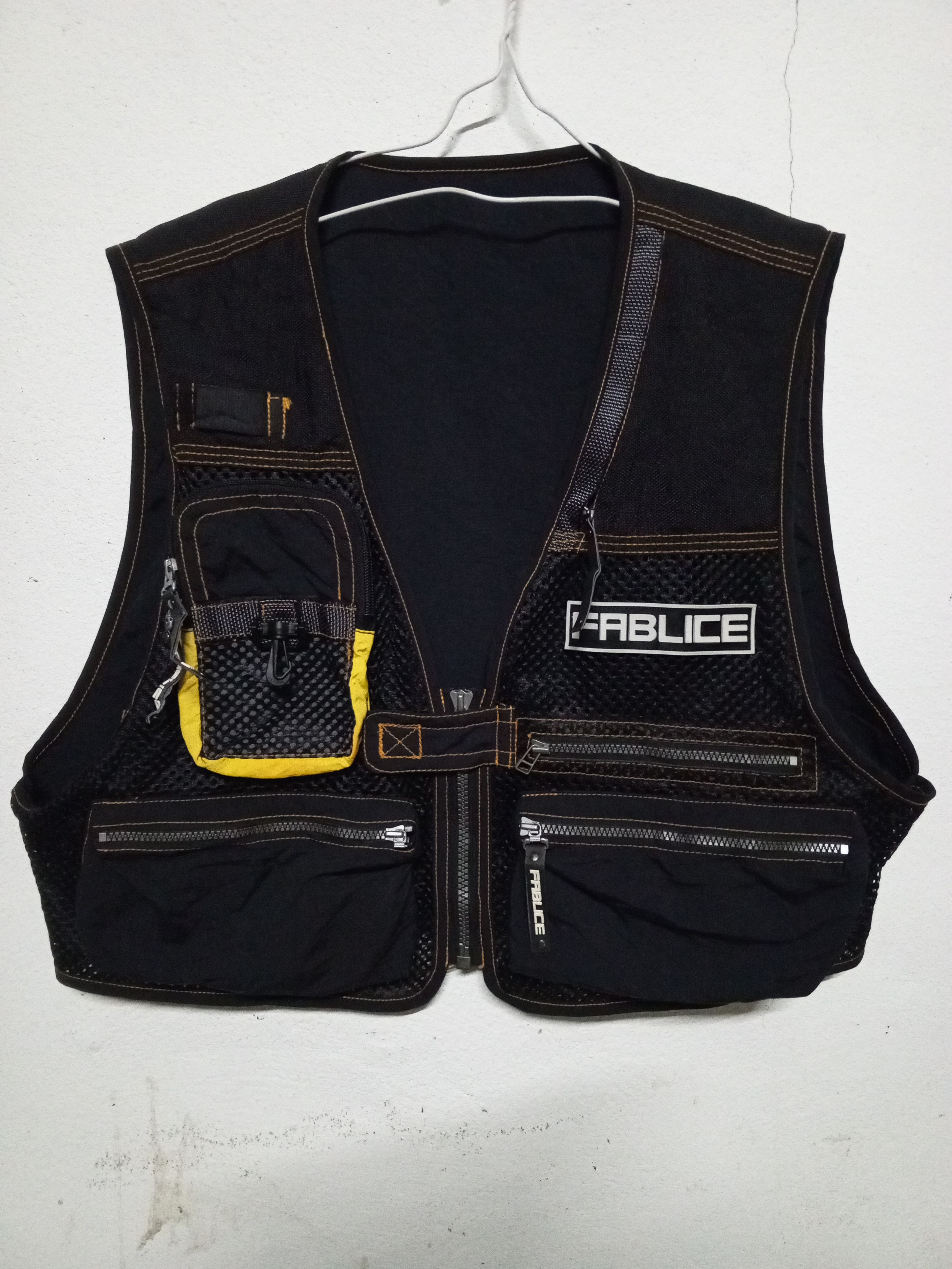 Japanese Brand Vintage Japanese Brand Fablice Multi-Pocket Tactical Vest Size US L / EU 52-54 / 3 - 1 Thumbnail
