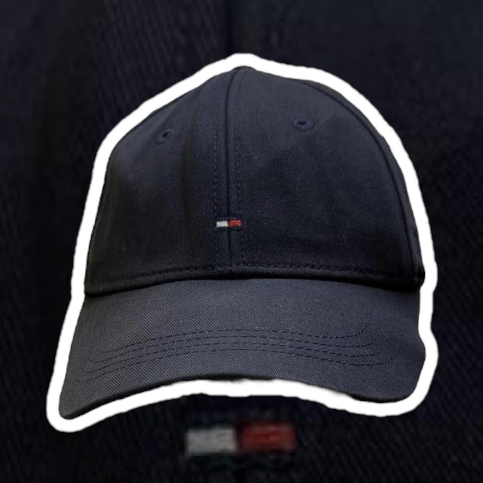 Tommy Hilfiger Tommy Hilfiger Navy Blue Baseball Cap Size ONE SIZE - 1 Thumbnail