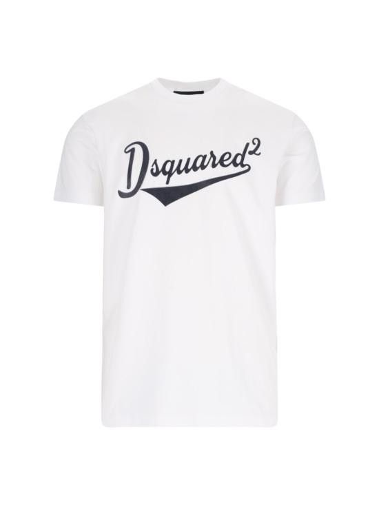 DSQUARED2｜ (S74GD1394 D20020 100) Dsquared2 DSQUARED2 Men T-Shirts S74GD1394 D20020 100 White
