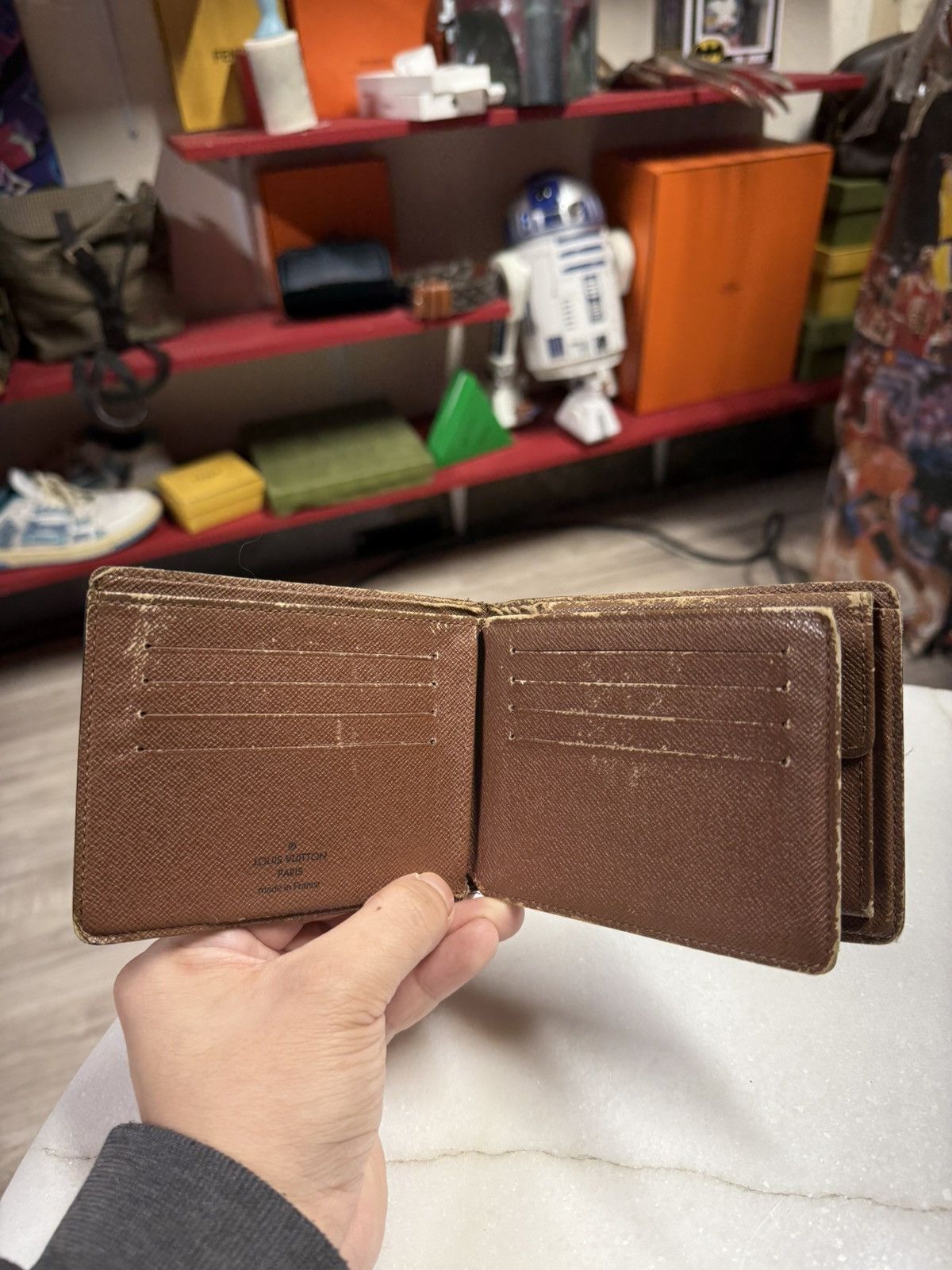 Louis Vuitton Louis Vuitton Brown Monogram Bifold Leather Men’s Wallet Size ONE SIZE - 9 Thumbnail