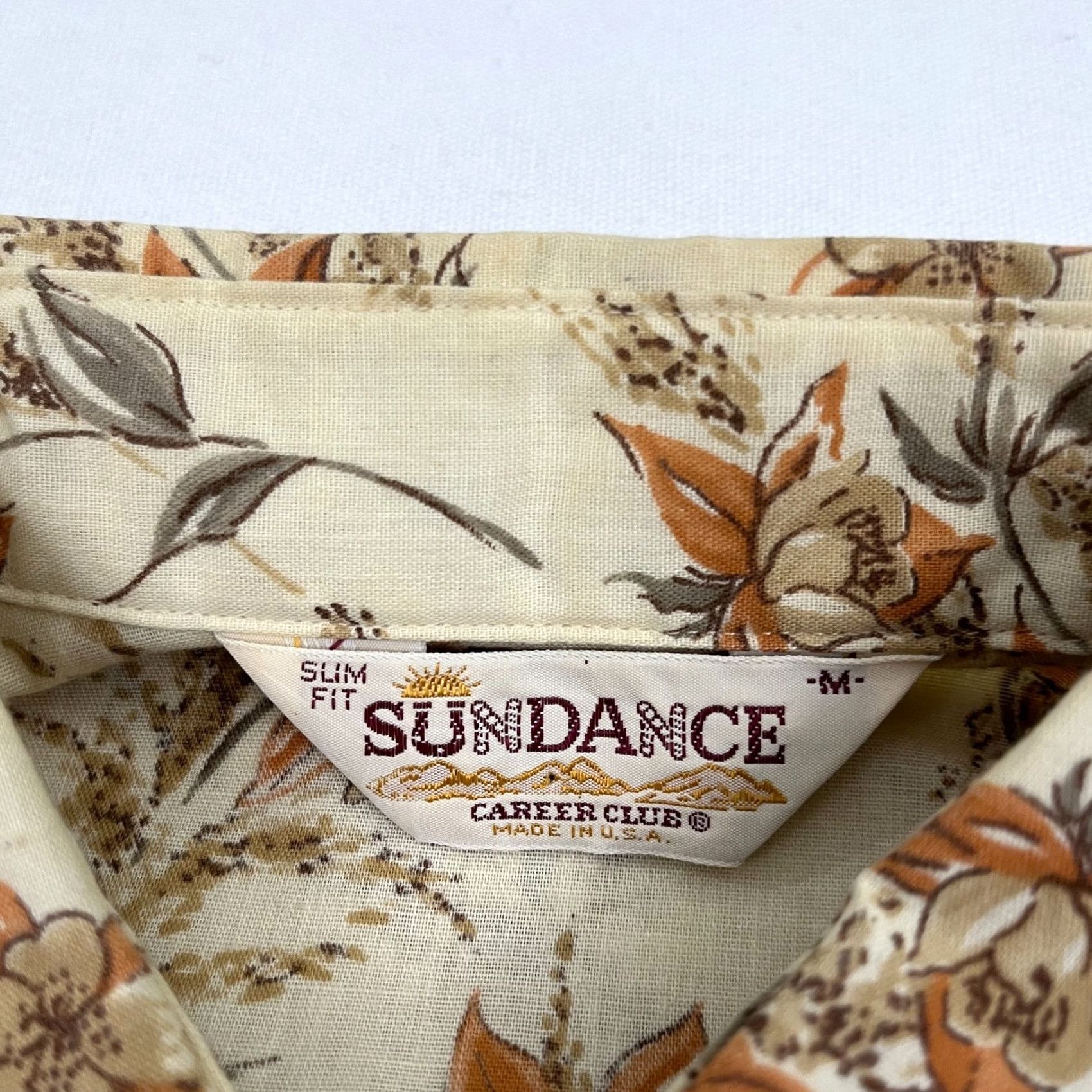 Vintage VTG Sundance Career Club Shirt Mens M Slim Pearl Snap Smile Pocket Rockability Shirt Size US M / EU 48-50 / 2 - 2 Thumbnail