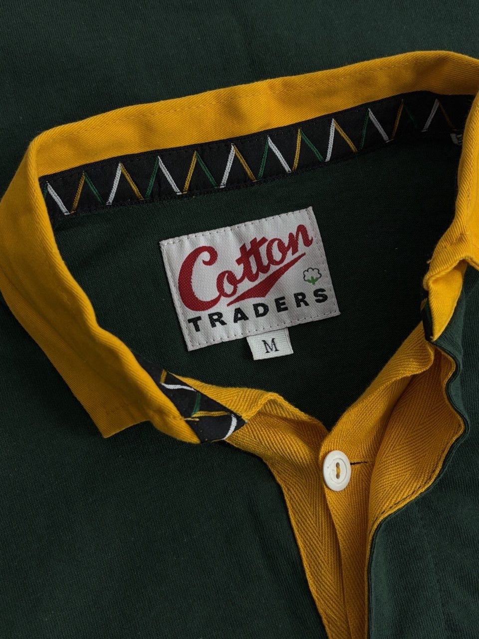 Cotton Traders 1992 Vintage Cotton Traders South Africa Springboks Rugby Size US M / EU 48-50 / 2 - 18 Thumbnail