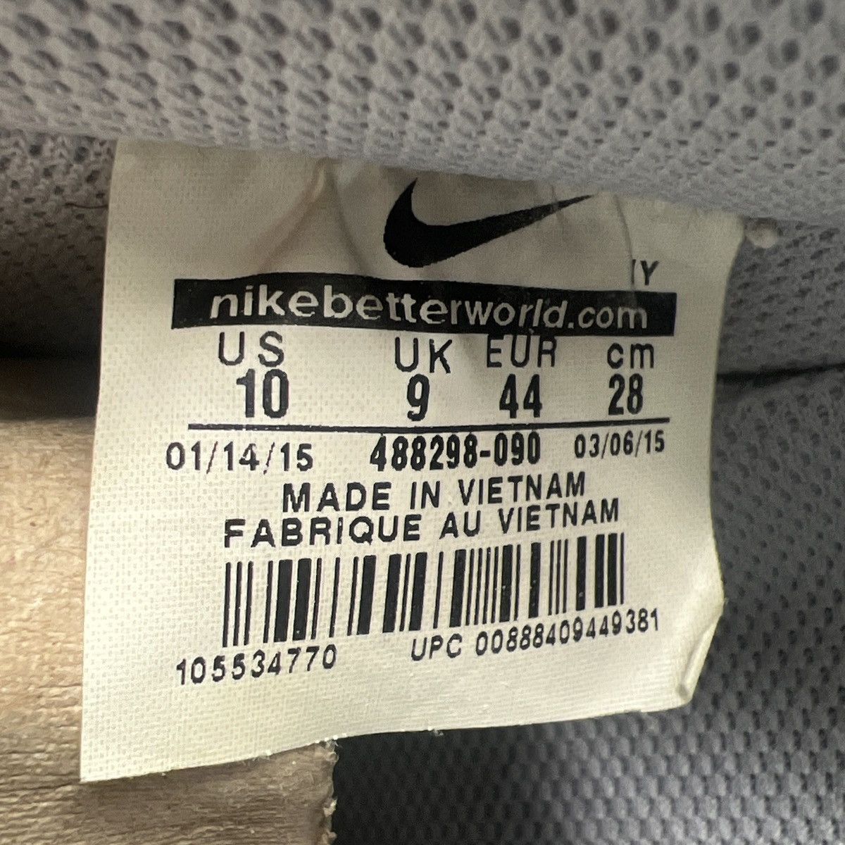 Nike Air Force 1 low wolf grey Size US 10 / EU 43 - 9 Thumbnail