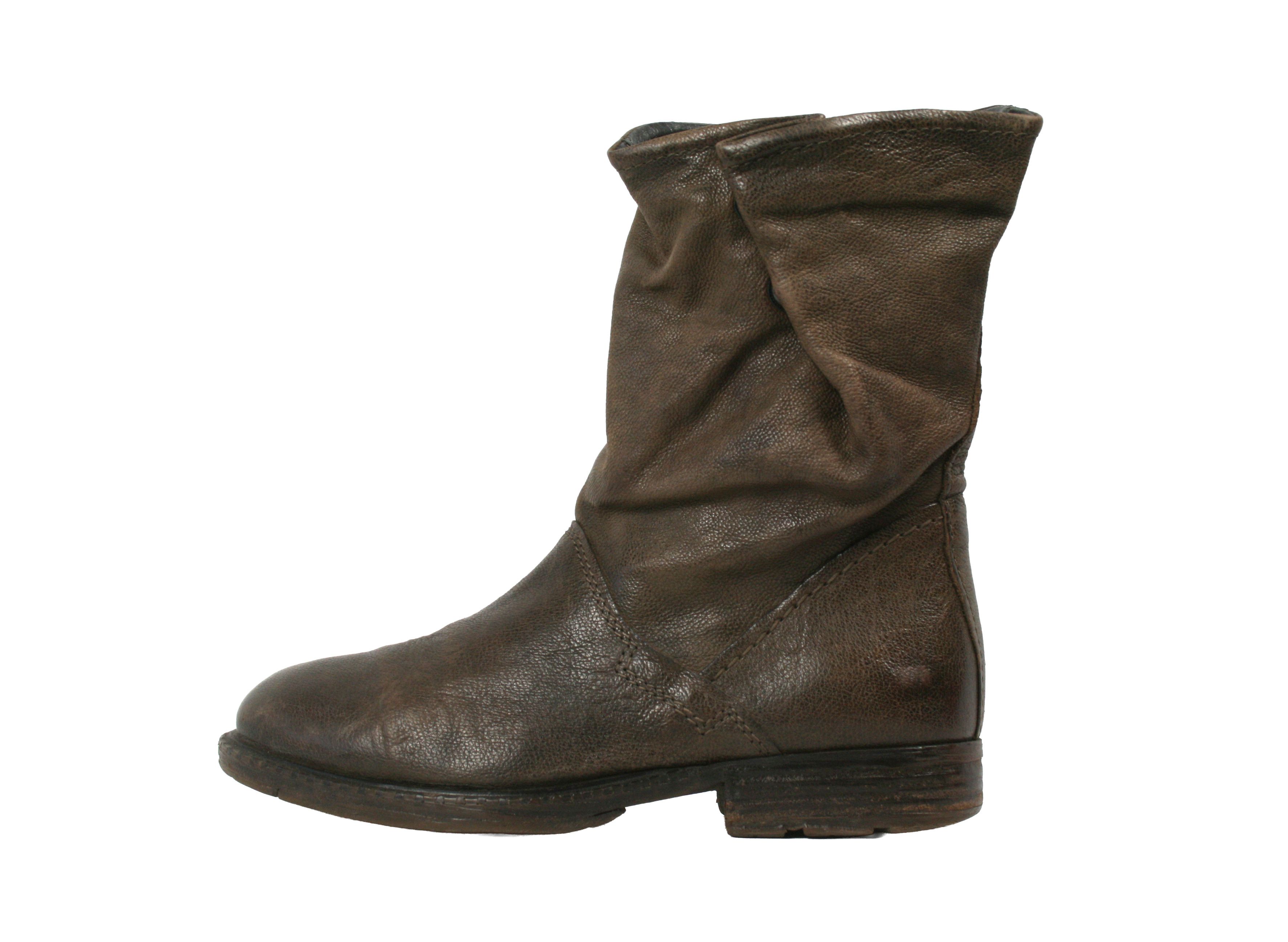 A.S.98 00S Avant Garde Tornado Grunge Biker Boots Vintage Size US 7 / IT 37 - 1 Thumbnail