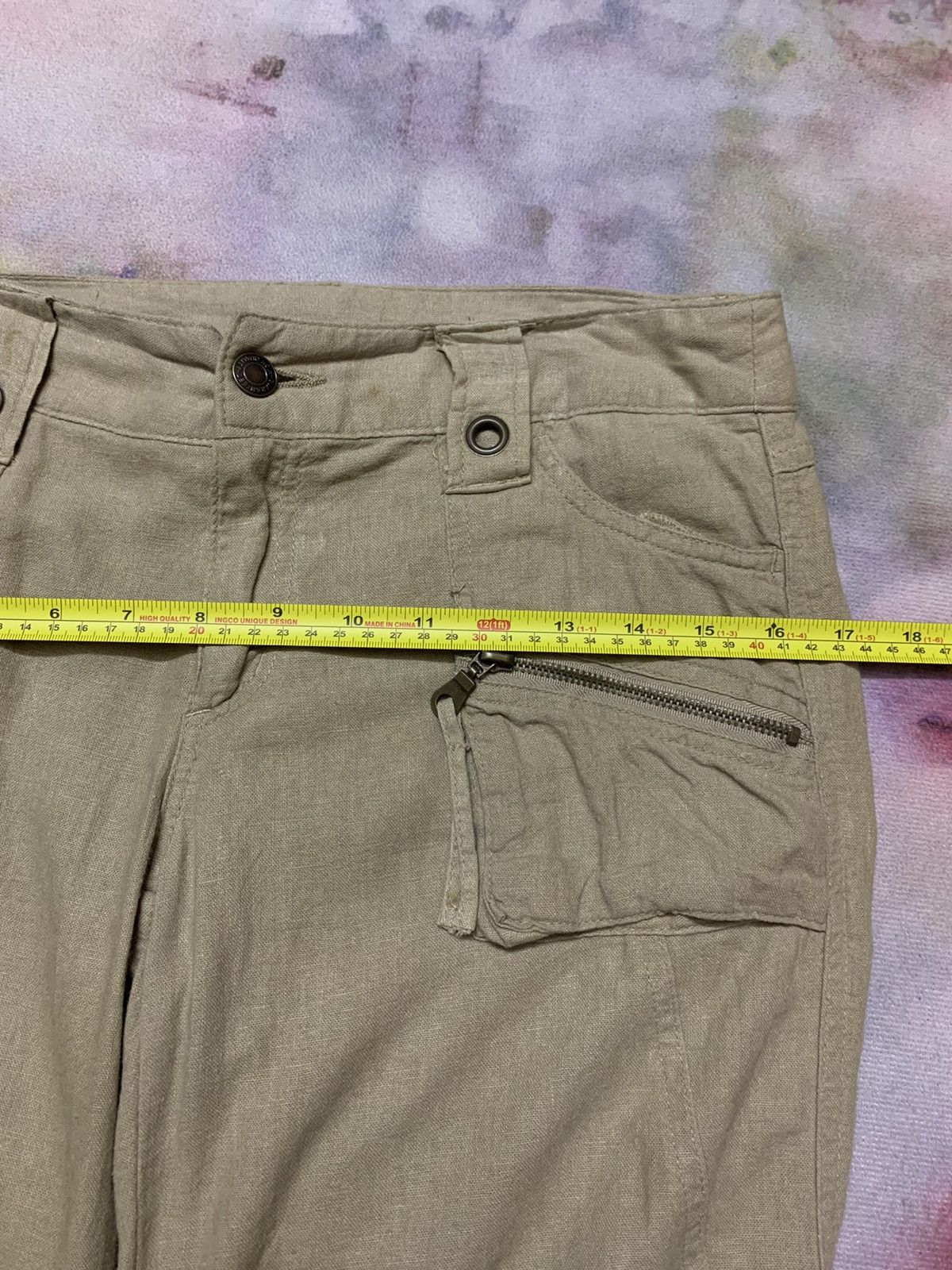 Hysteric Glamour × Japanese Brand × Tornado Mart Flare Japanese Brand Linen Share Spirit GOA LGB Size US 32 / EU 48 - 6 Thumbnail