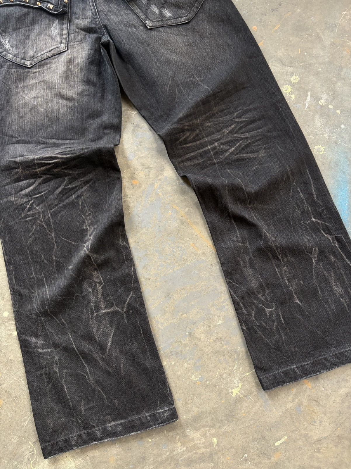 Tornado Mart 2000s glory - studded clawmark pants Size US 32 / EU 48 - 6 Thumbnail