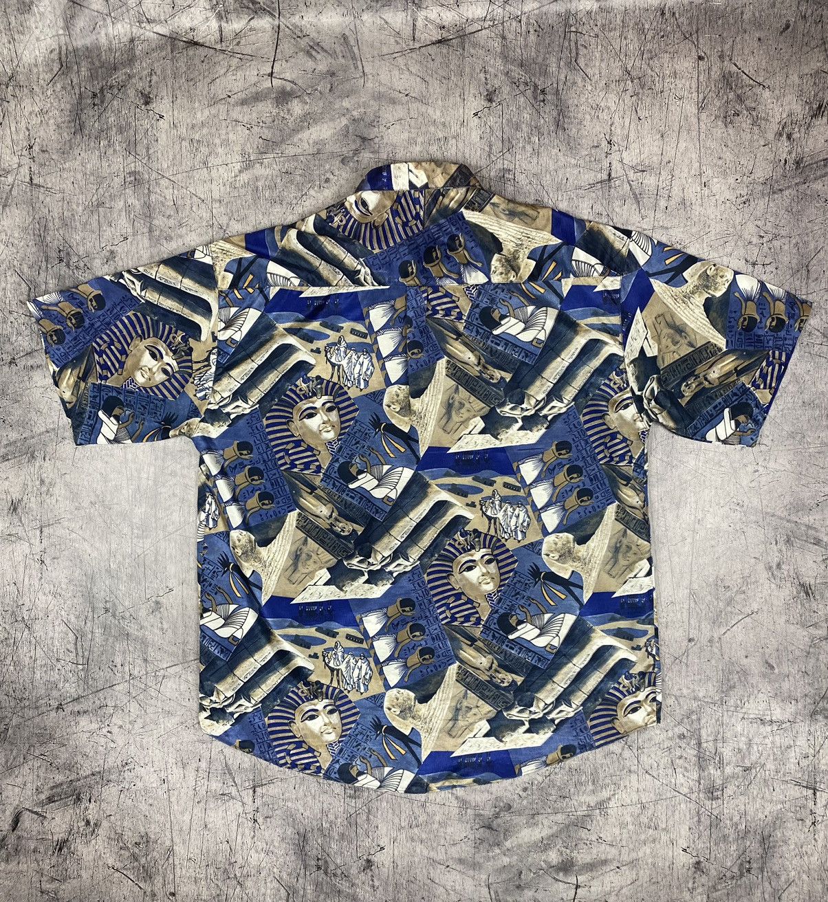 Other Vintage T. Corner Egypt Mummy Pyramids Pharaoh Crazy Shirt Size US XL / EU 56 / 4 - 11 Thumbnail