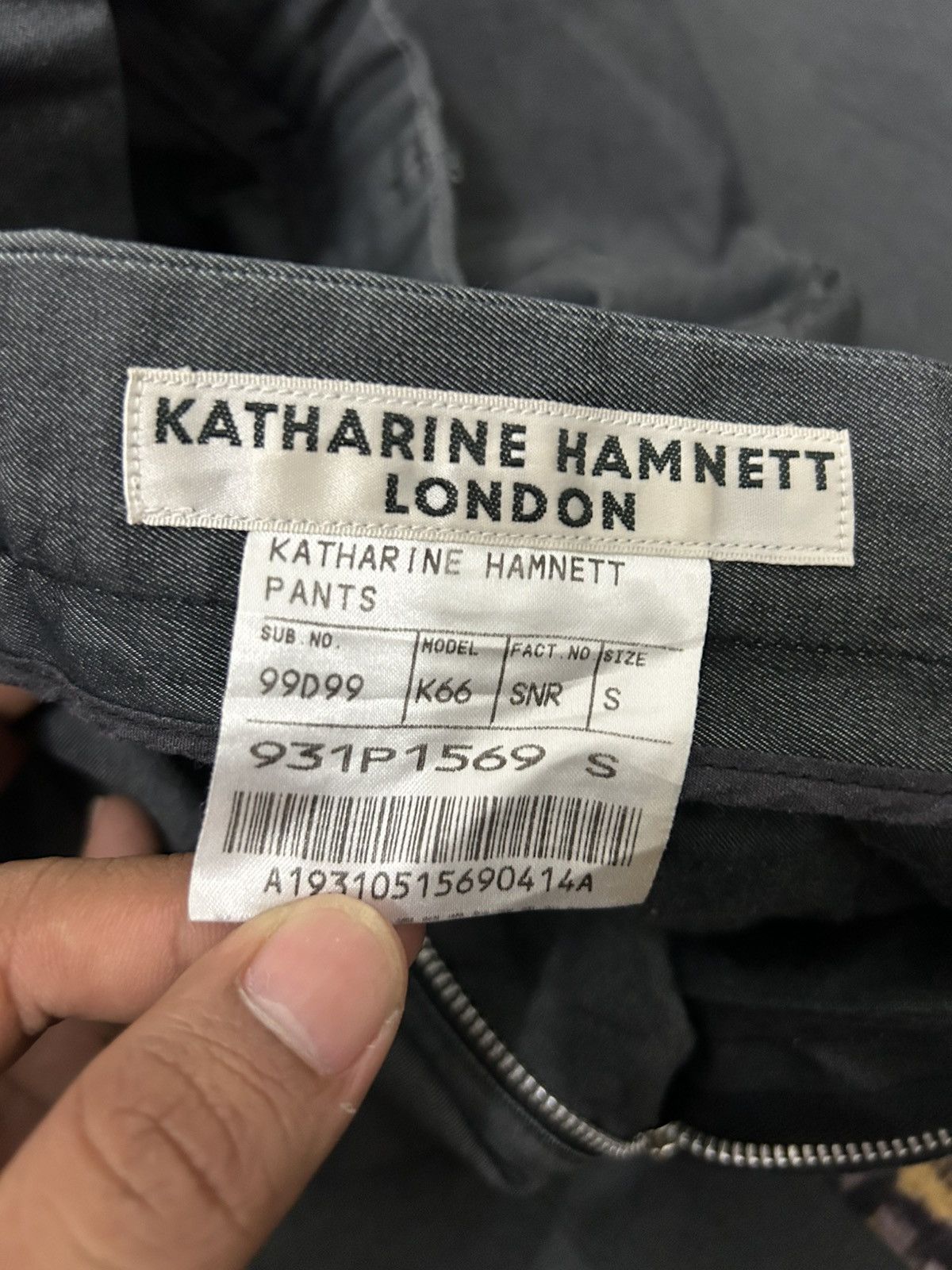 Katharine Hamnett London Katharine Hamnett London Trousers Bootcut Pants Size US 29 - 12 Thumbnail