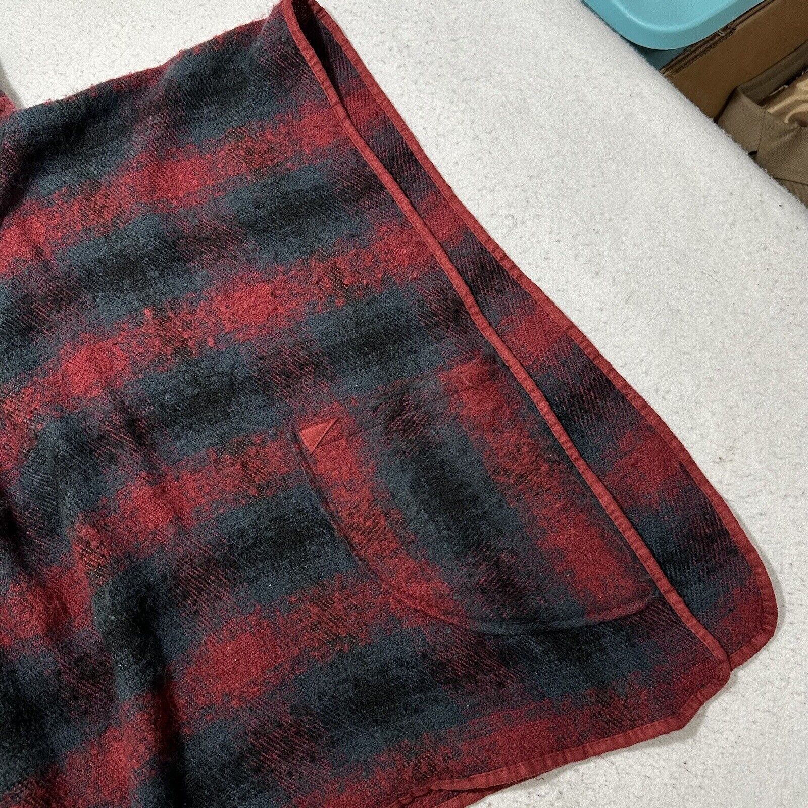 Other BCBGeneration One Size Poncho Sweater Turtleneck Red =Tunic Size ONE SIZE - 4 Thumbnail