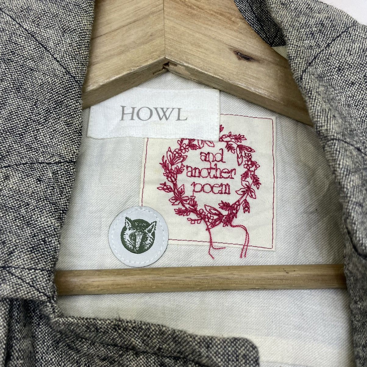 Japanese Brand 🗣️Japanese Brand Howl Distressed Punk Vest Jacket Sleeveless Size US M / EU 48-50 / 2 - 11 Thumbnail