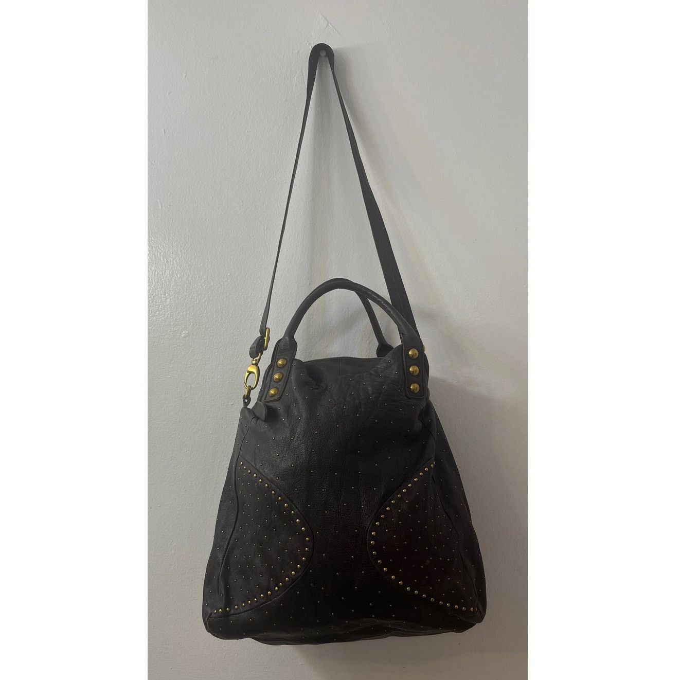 Other Vintage Abro brown leather crossbody bag with top handle Size ONE SIZE - 2 Thumbnail